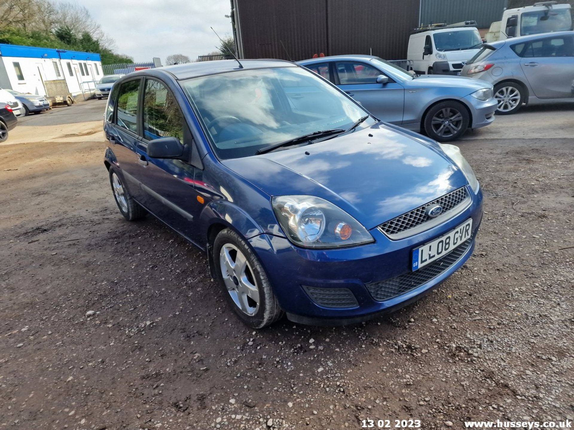 08/08 FORD FIESTA STYLE CLIMATE D - 1399cc 5dr Hatchback (Blue, 82k) - Image 5 of 29