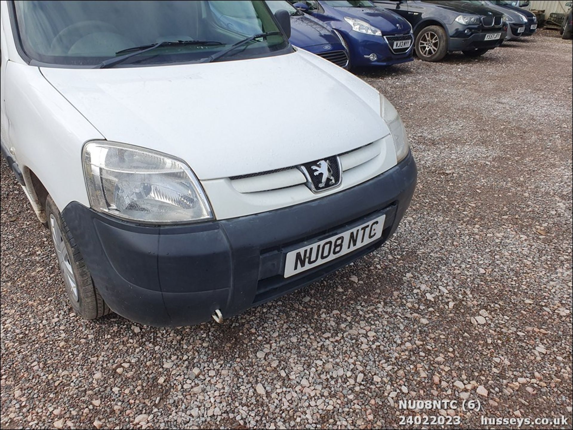 08/08 PEUGEOT PARTNER LX800 66KW - 1560cc Van (White, 119k) - Image 6 of 46