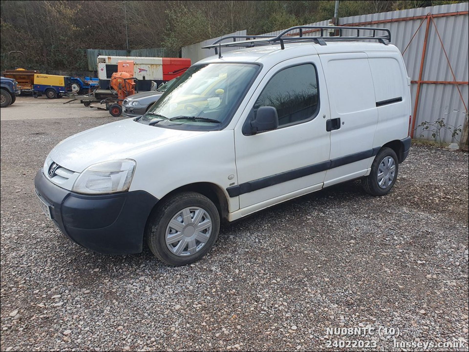 08/08 PEUGEOT PARTNER LX800 66KW - 1560cc Van (White, 119k) - Image 10 of 46