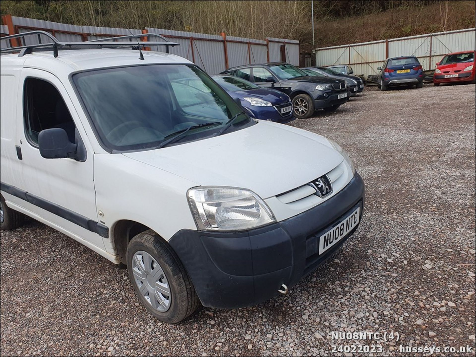 08/08 PEUGEOT PARTNER LX800 66KW - 1560cc Van (White, 119k) - Image 4 of 46