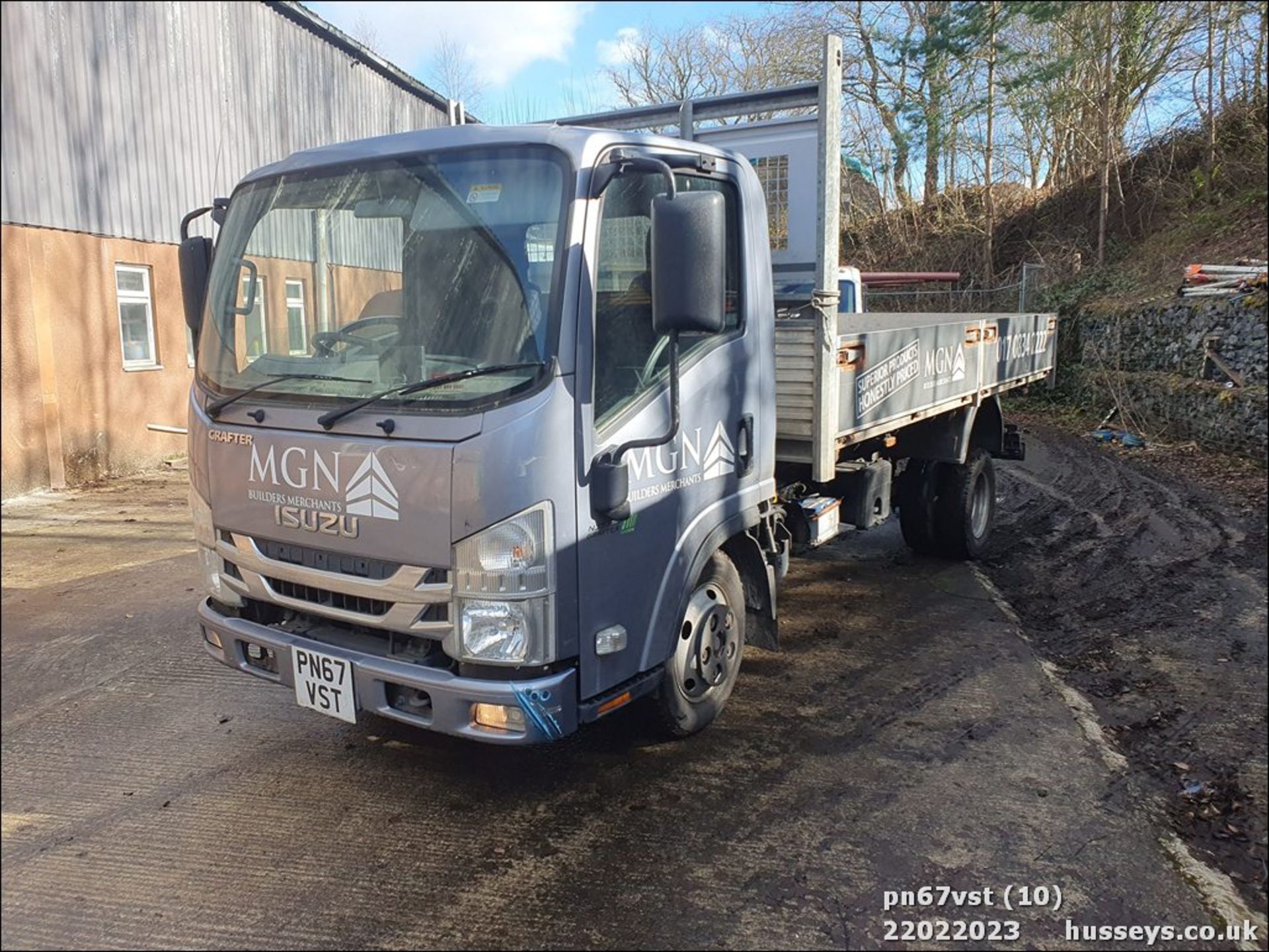 17/67 ISUZU TRUCKS GRAFTER N35.125 - 1898cc 2dr Tipper (Grey, 88k) - Image 10 of 31