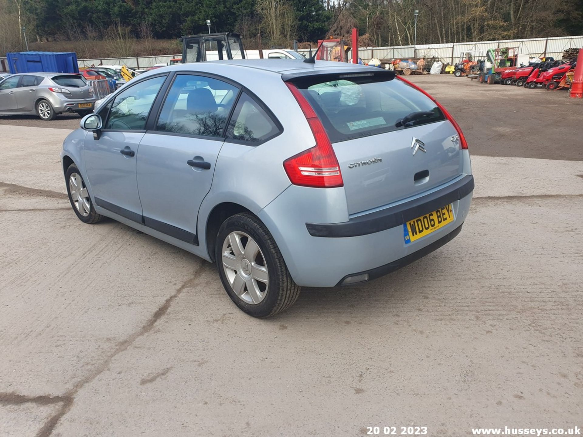 06/06 CITROEN C4 SX AUTO - 1587cc 5dr Hatchback (Grey, 56k) - Image 14 of 47