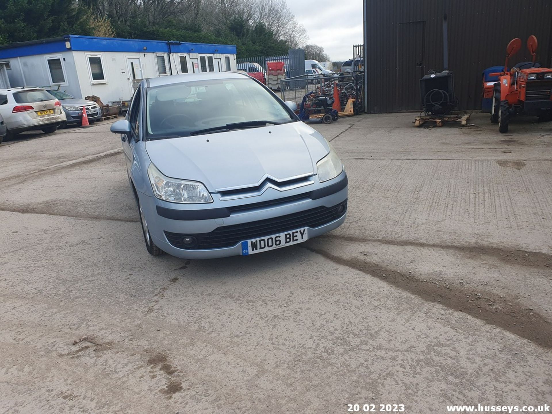 06/06 CITROEN C4 SX AUTO - 1587cc 5dr Hatchback (Grey, 56k) - Image 5 of 47