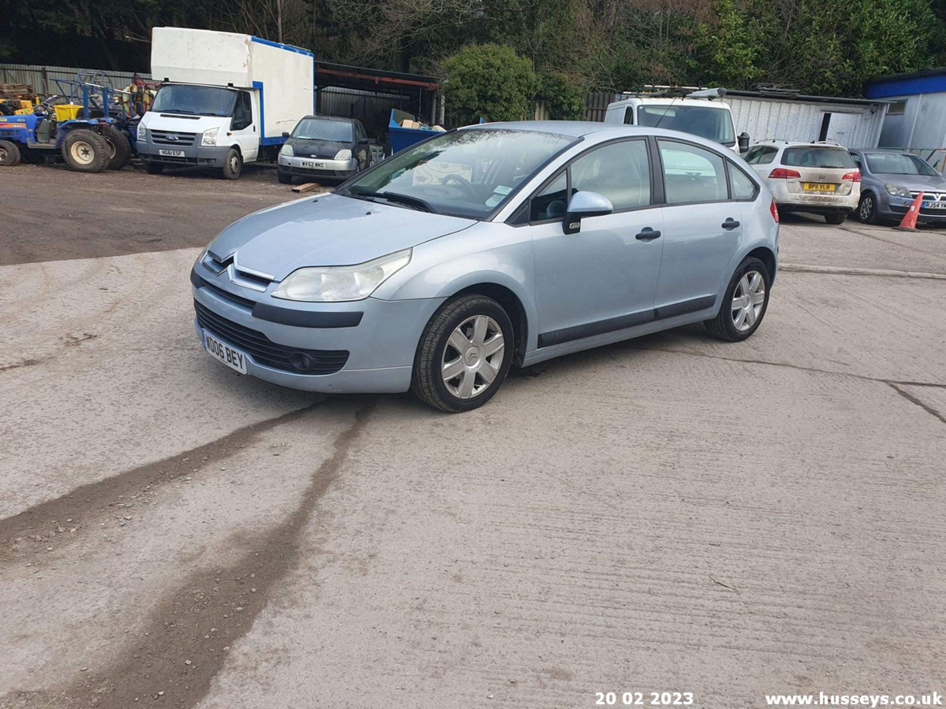 06/06 CITROEN C4 SX AUTO - 1587cc 5dr Hatchback (Grey, 56k) - Image 9 of 47