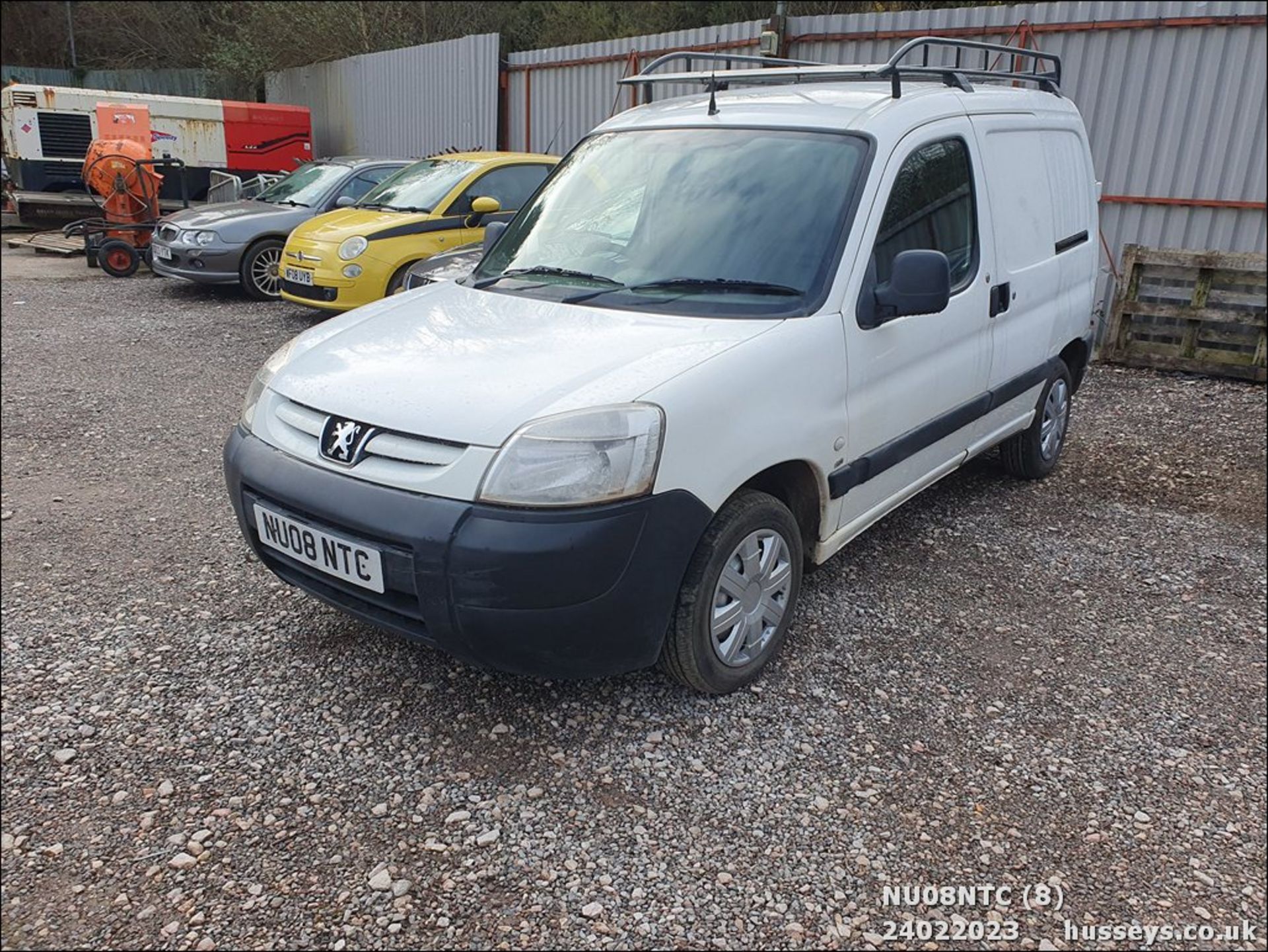 08/08 PEUGEOT PARTNER LX800 66KW - 1560cc Van (White, 119k) - Image 8 of 46