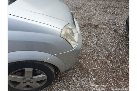 03/03 VAUXHALL MERIVA DESIGN 16V - 1598cc 5dr MPV (Silver) - Image 43 of 45