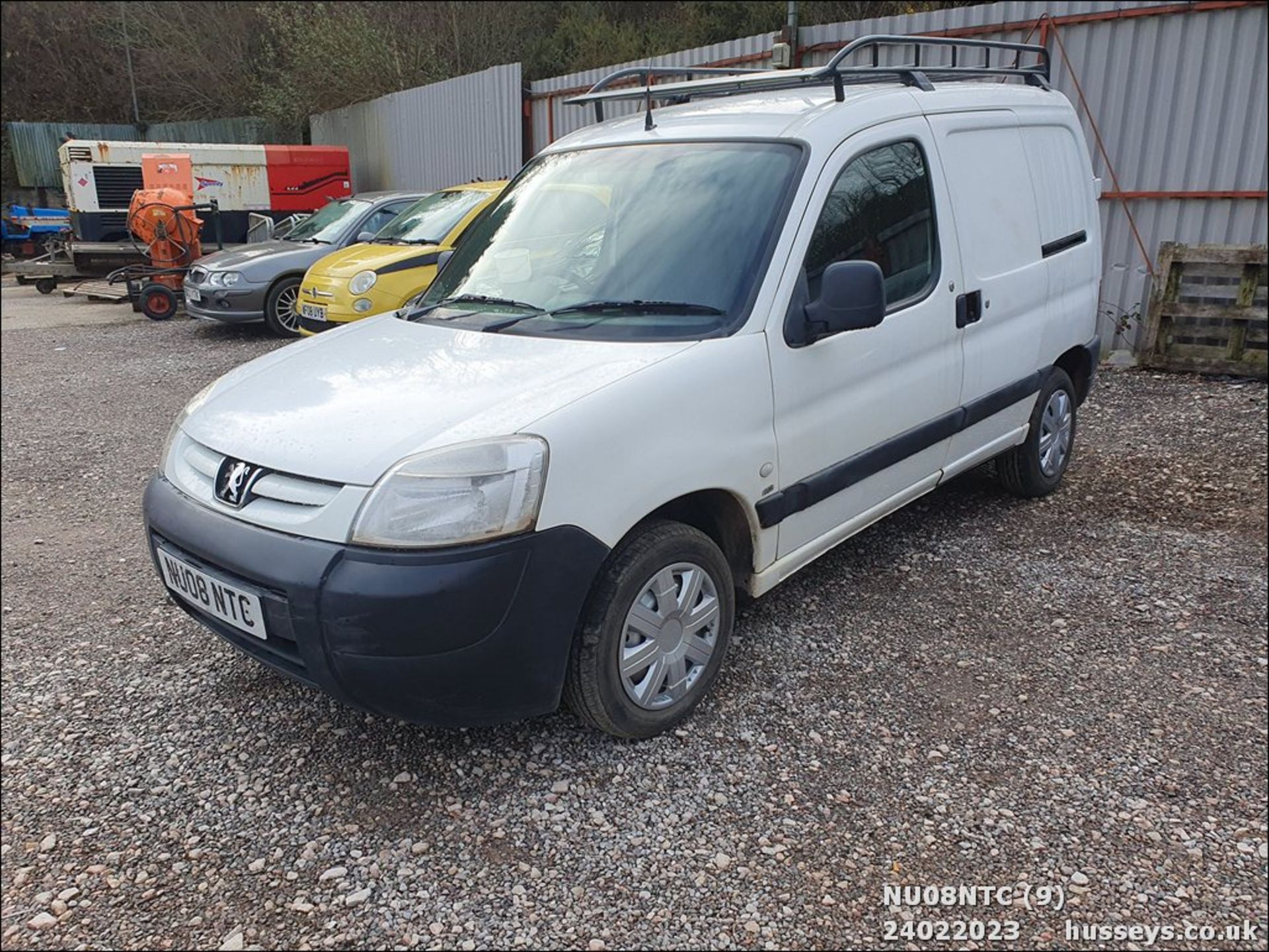 08/08 PEUGEOT PARTNER LX800 66KW - 1560cc Van (White, 119k) - Image 9 of 46