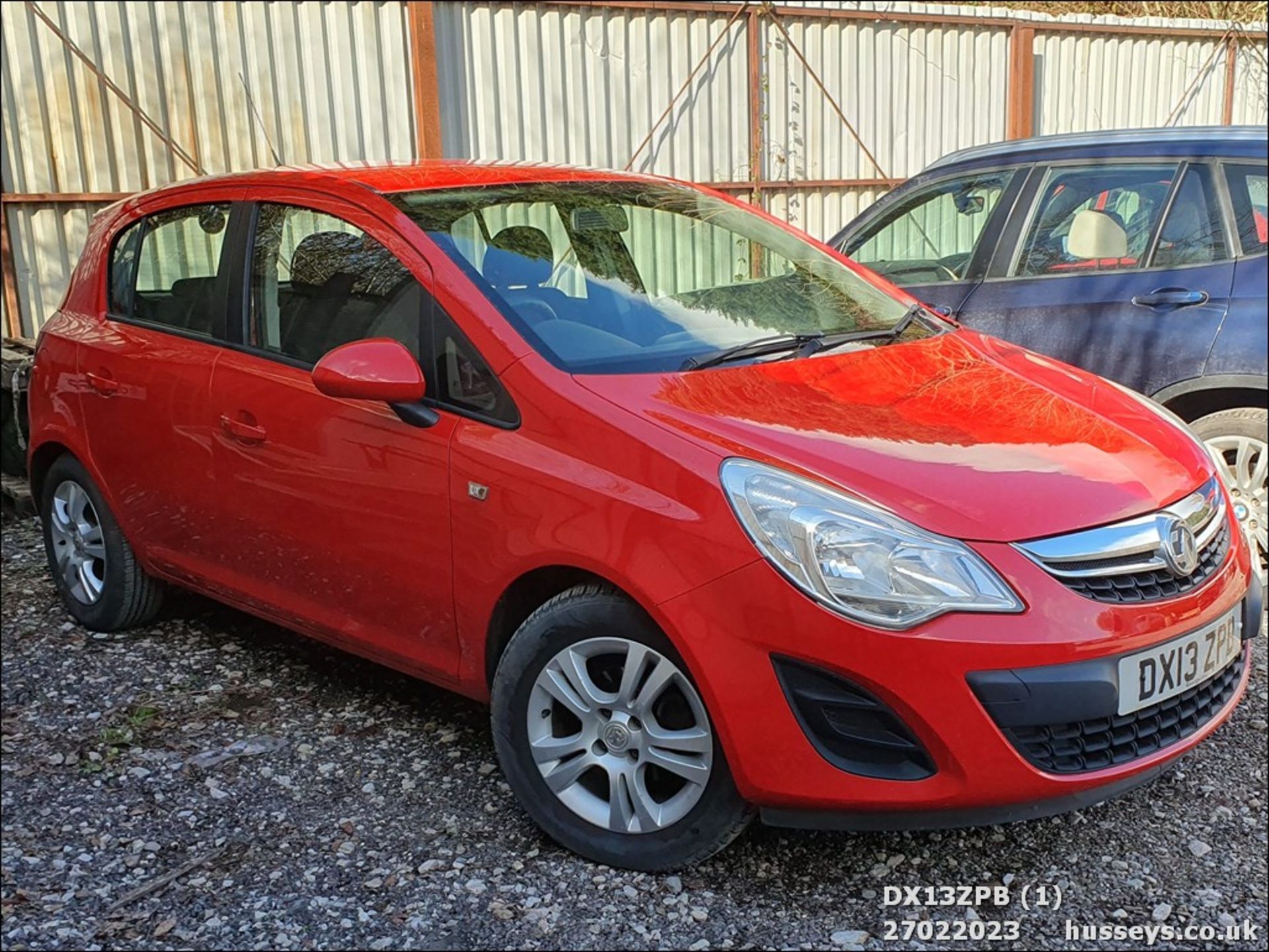 13/13 VAUXHALL CORSA EXCLUSIV AC - 1229cc 5dr Hatchback (Red, 82k)