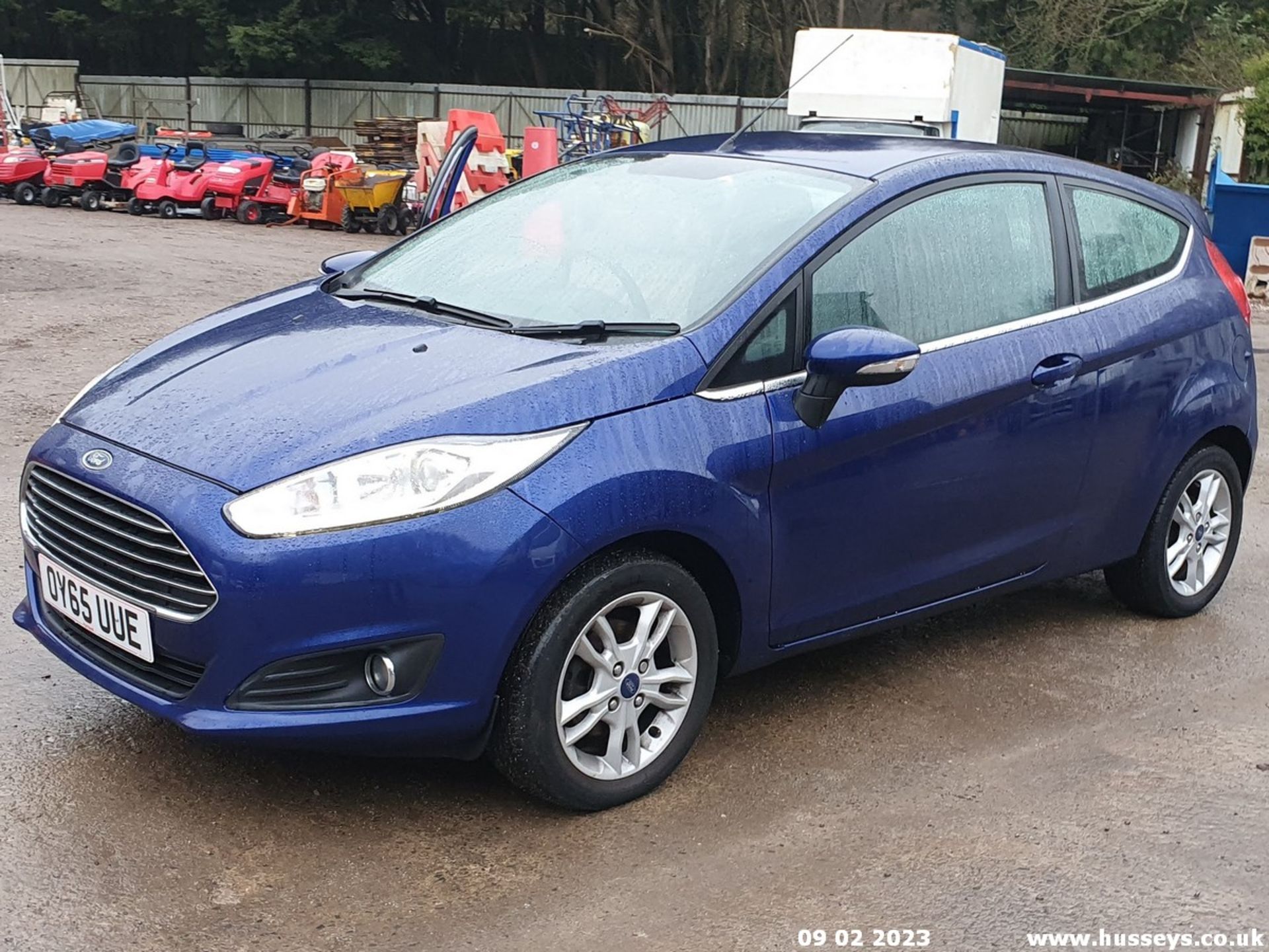 15/65 FORD FIESTA ZETEC TDCI - 1499cc 3dr Hatchback (Blue, 128k)