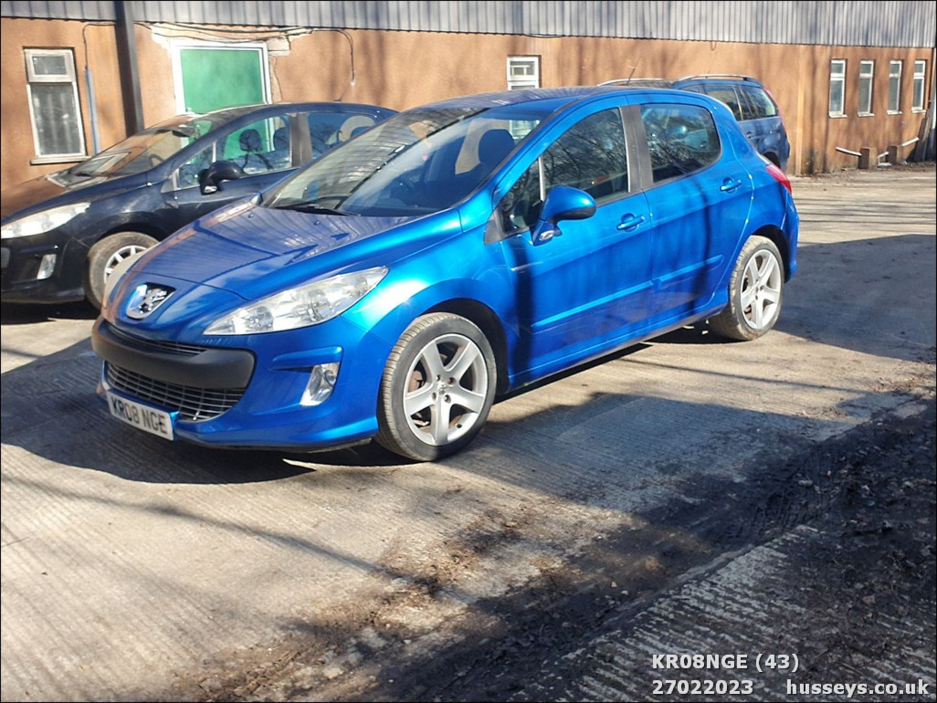 08/08 PEUGEOT 308 SPORT 120 - 1598cc 5dr Hatchback (Blue, 83k) - Image 43 of 45