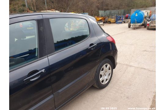 08/57 PEUGEOT 308 S DT - 1560cc 5dr Hatchback (Black) - Image 14 of 49