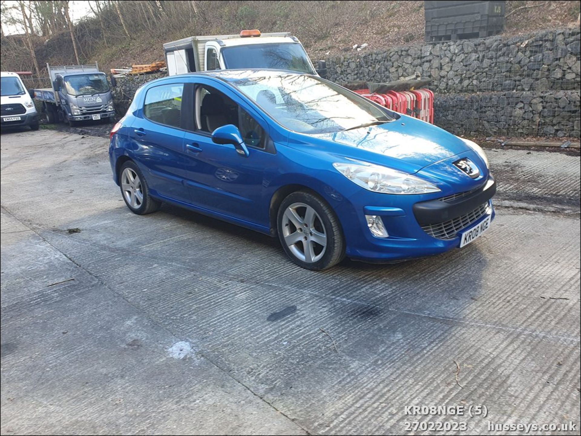 08/08 PEUGEOT 308 SPORT 120 - 1598cc 5dr Hatchback (Blue, 83k) - Image 5 of 45