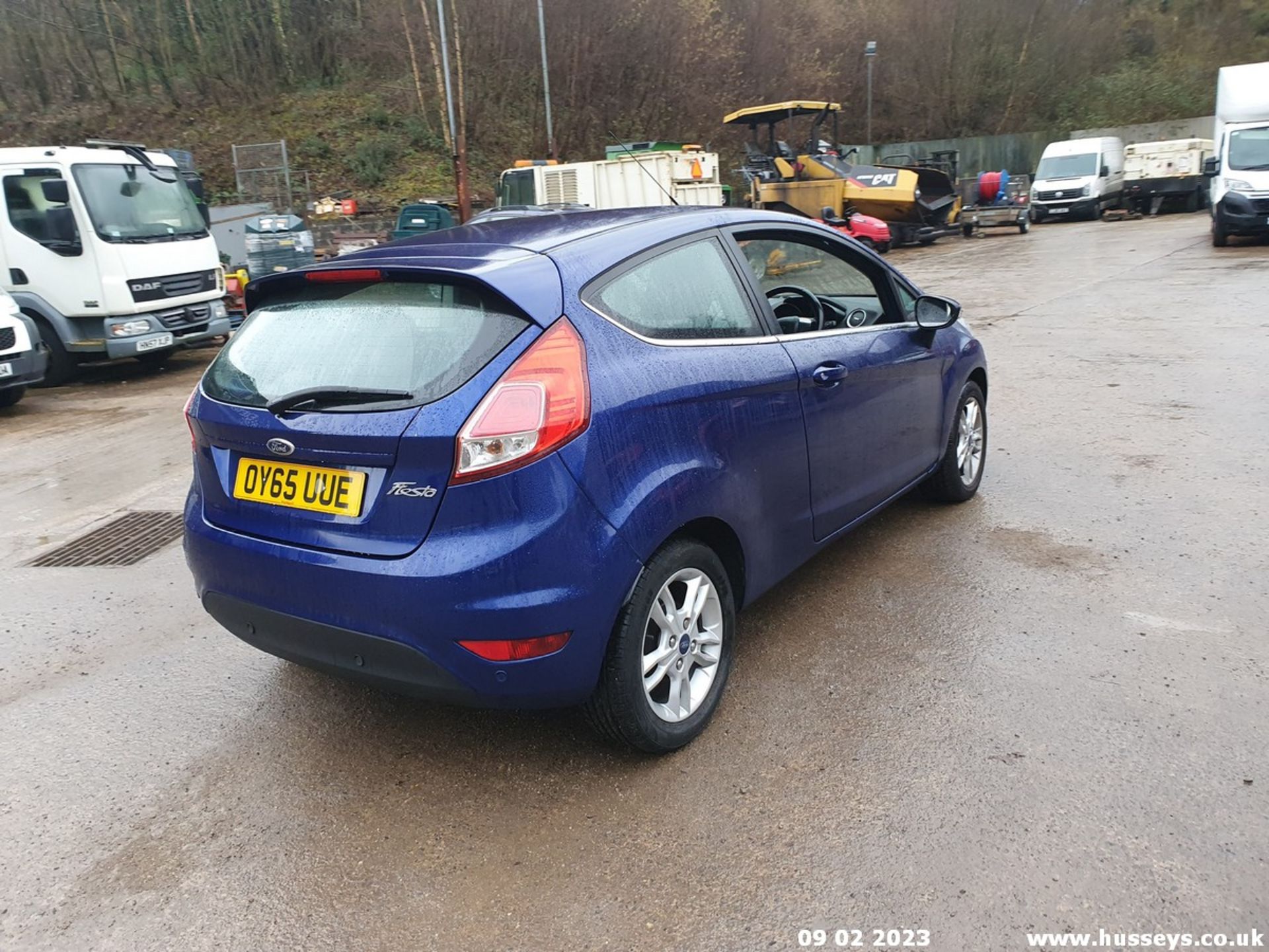 15/65 FORD FIESTA ZETEC TDCI - 1499cc 3dr Hatchback (Blue, 128k) - Image 24 of 48