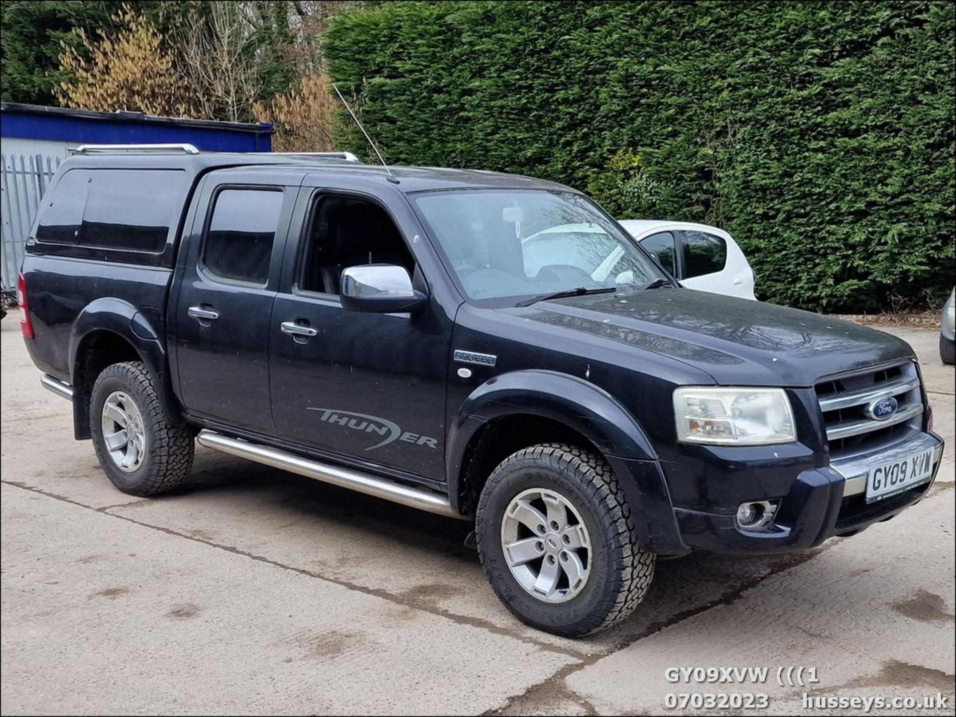 09/09 FORD RANGER THUNDER TDCI A - 2953cc 5dr 4x4 (Black)