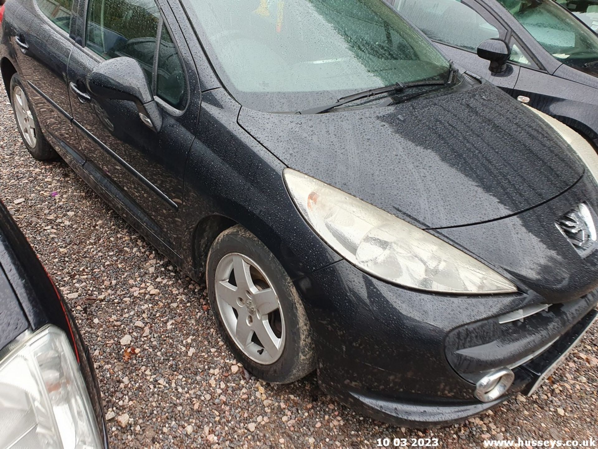 08/08 PEUGEOT 207 SPORT - 1397cc 5dr Hatchback (Black) - Image 10 of 21