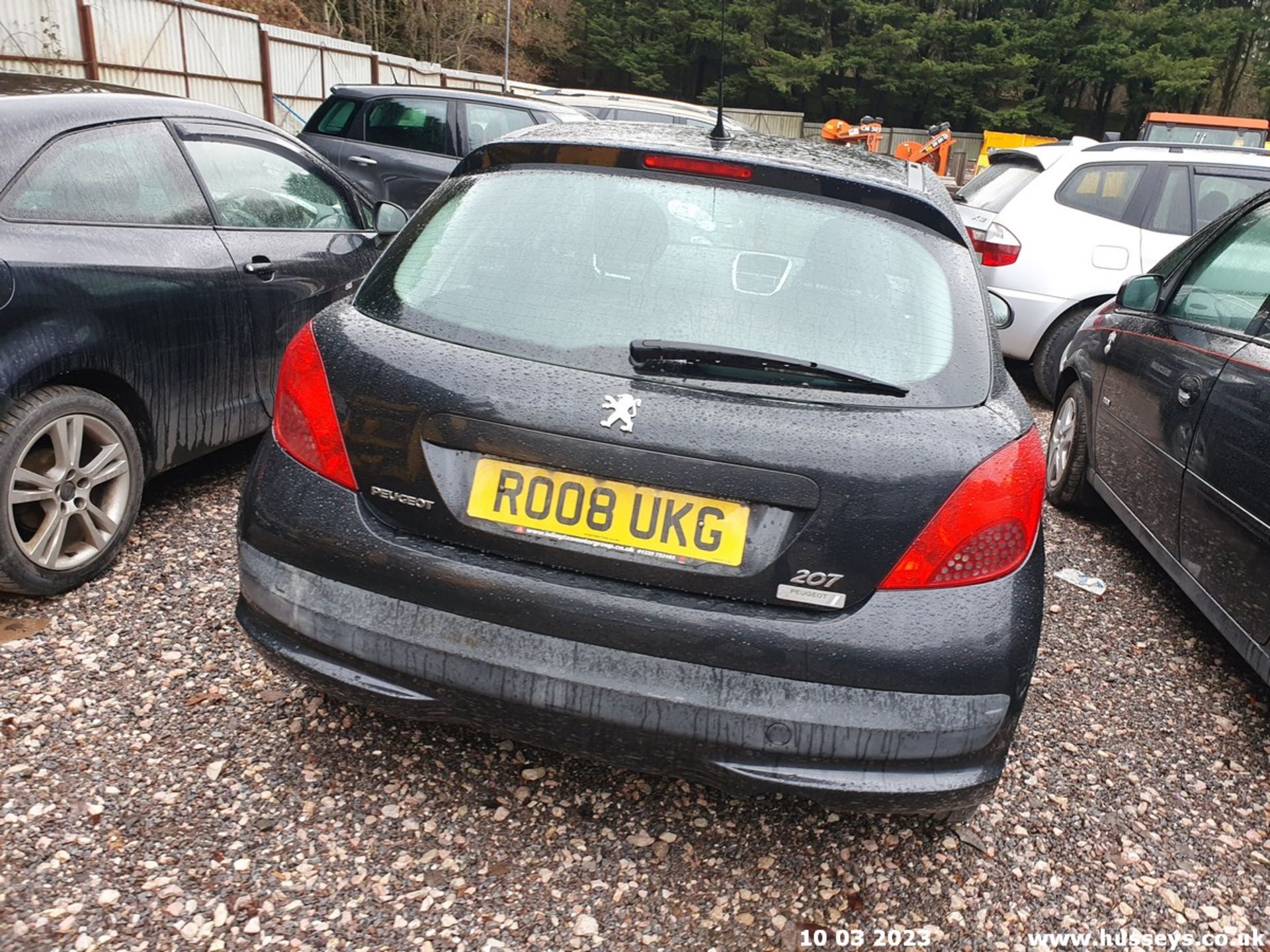 08/08 PEUGEOT 207 SPORT - 1397cc 5dr Hatchback (Black) - Image 15 of 21