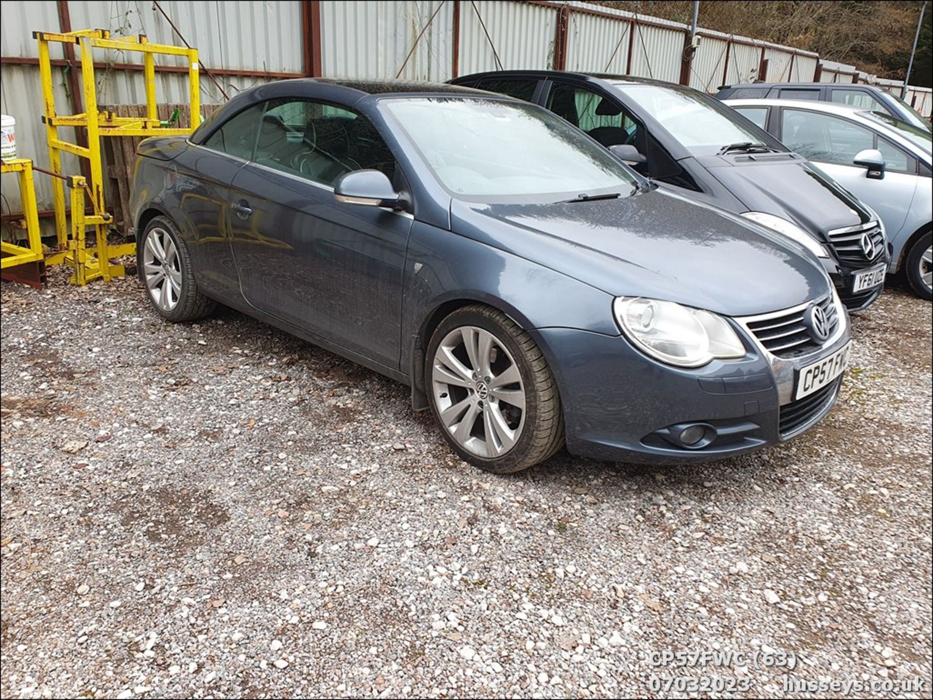 07/57 VOLKSWAGEN EOS INDIVIDUAL TDI 140 A - 1968cc 2dr Convertible (Grey, 92k) - Image 63 of 64