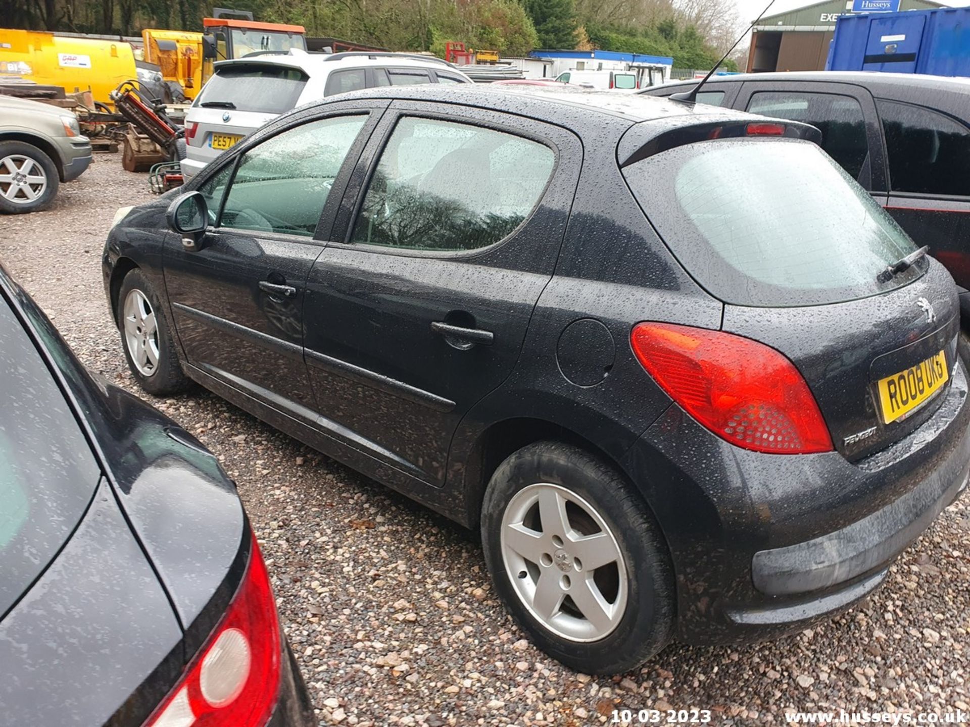 08/08 PEUGEOT 207 SPORT - 1397cc 5dr Hatchback (Black) - Image 17 of 21