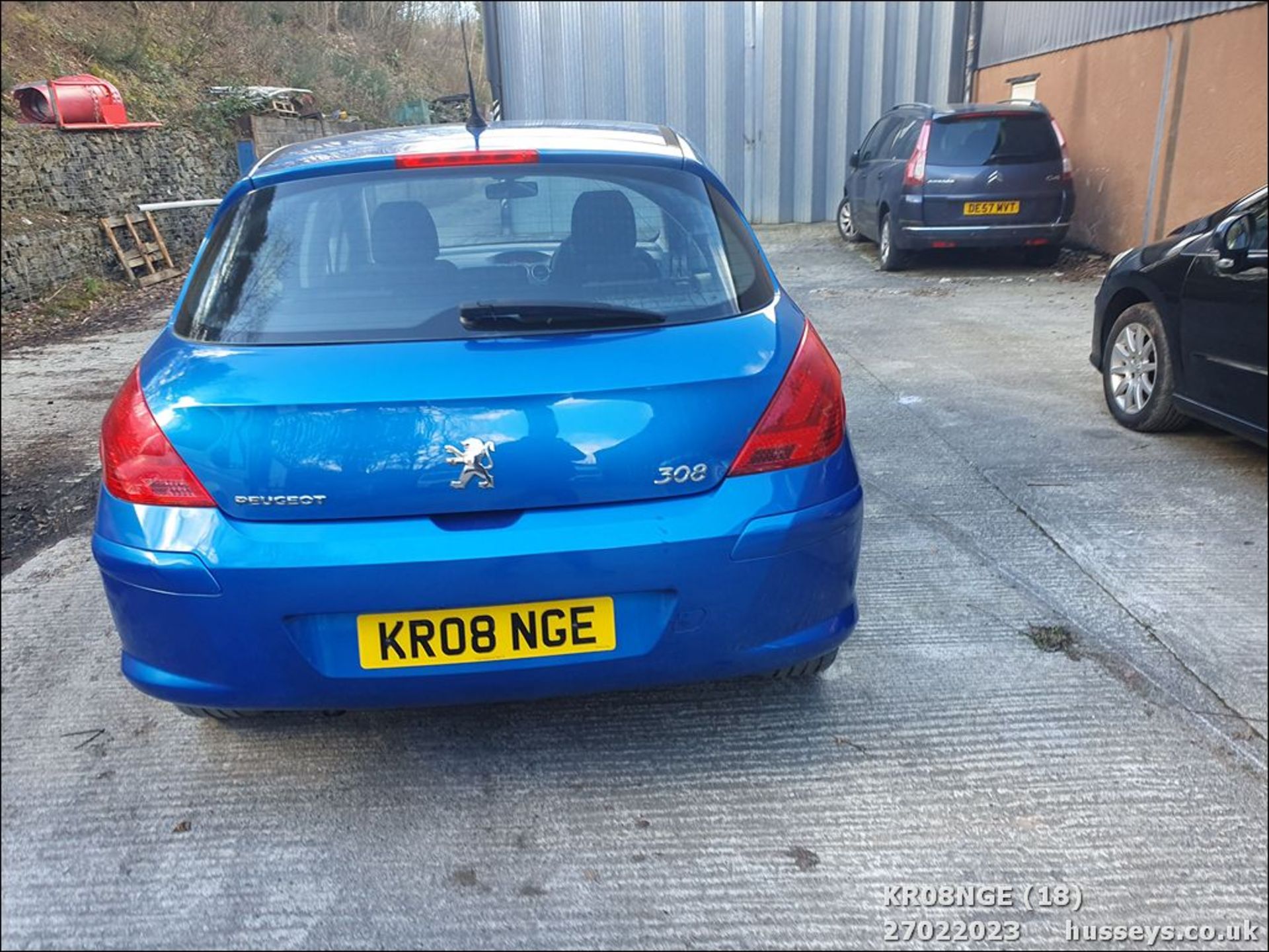 08/08 PEUGEOT 308 SPORT 120 - 1598cc 5dr Hatchback (Blue, 83k) - Image 18 of 45