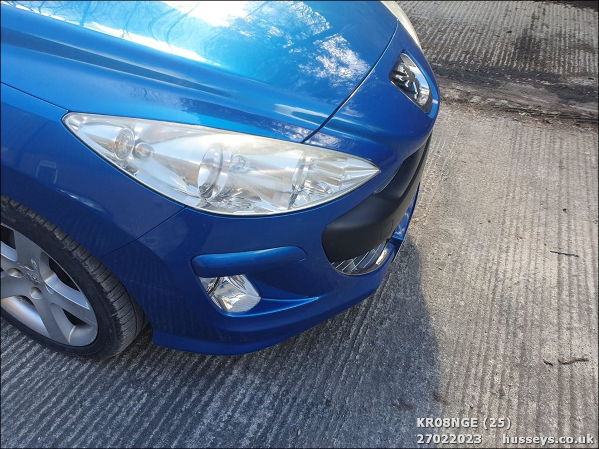 08/08 PEUGEOT 308 SPORT 120 - 1598cc 5dr Hatchback (Blue, 83k) - Image 25 of 45