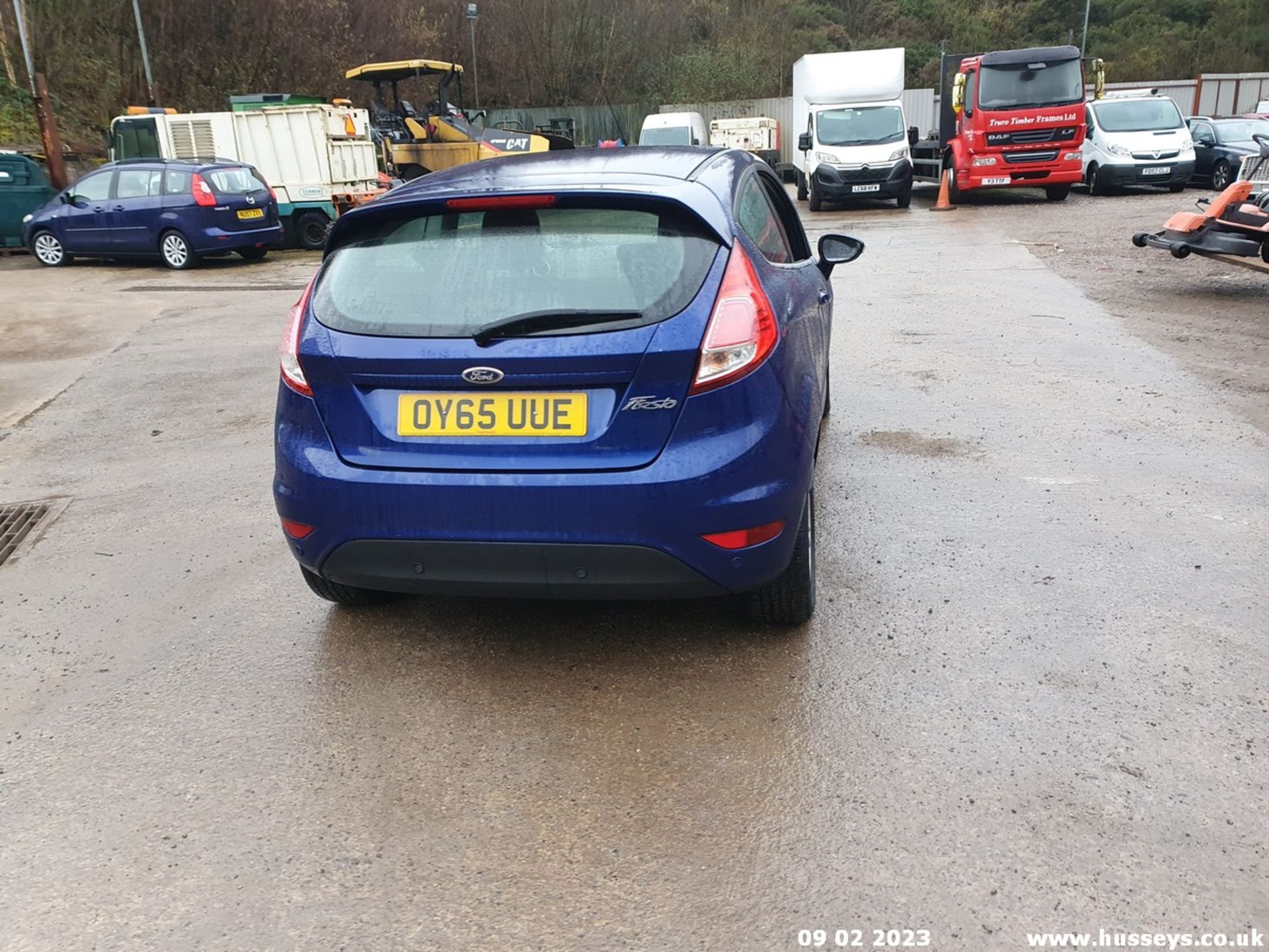 15/65 FORD FIESTA ZETEC TDCI - 1499cc 3dr Hatchback (Blue, 128k) - Image 22 of 48