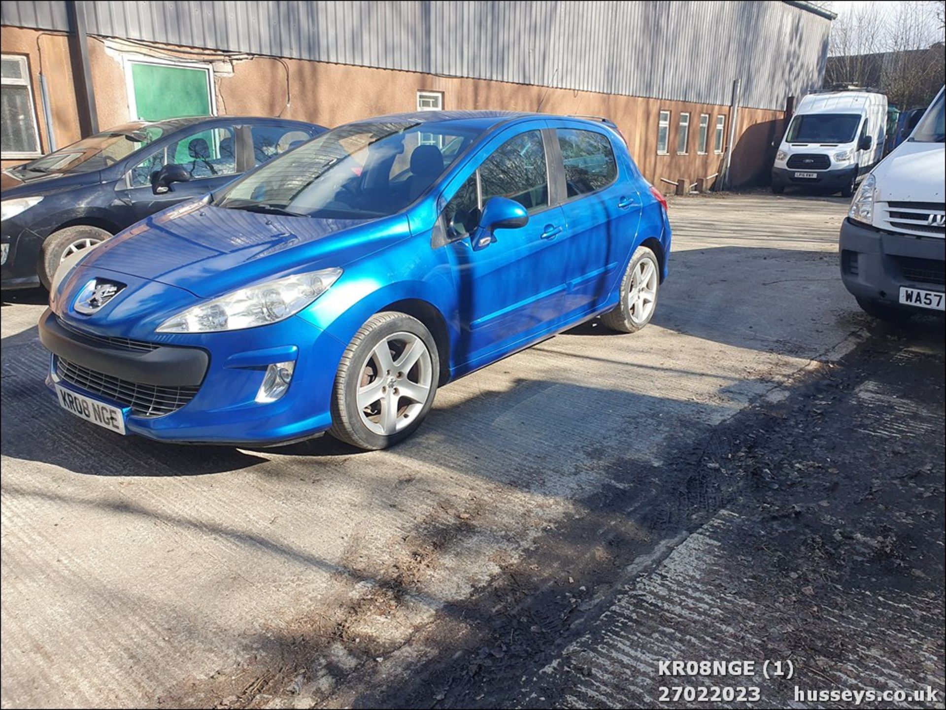 08/08 PEUGEOT 308 SPORT 120 - 1598cc 5dr Hatchback (Blue, 83k) - Image 4 of 45