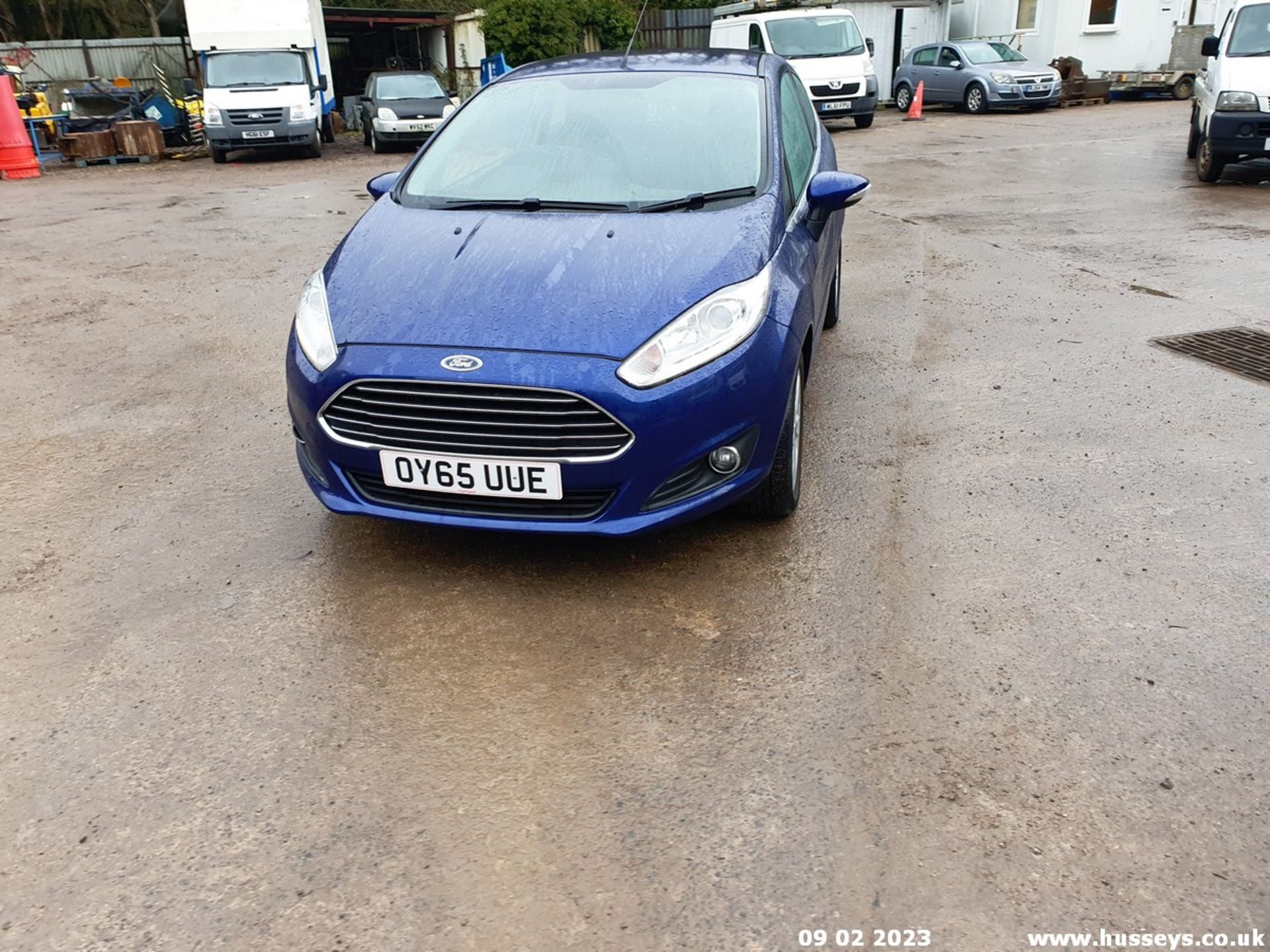 15/65 FORD FIESTA ZETEC TDCI - 1499cc 3dr Hatchback (Blue, 128k) - Image 7 of 48