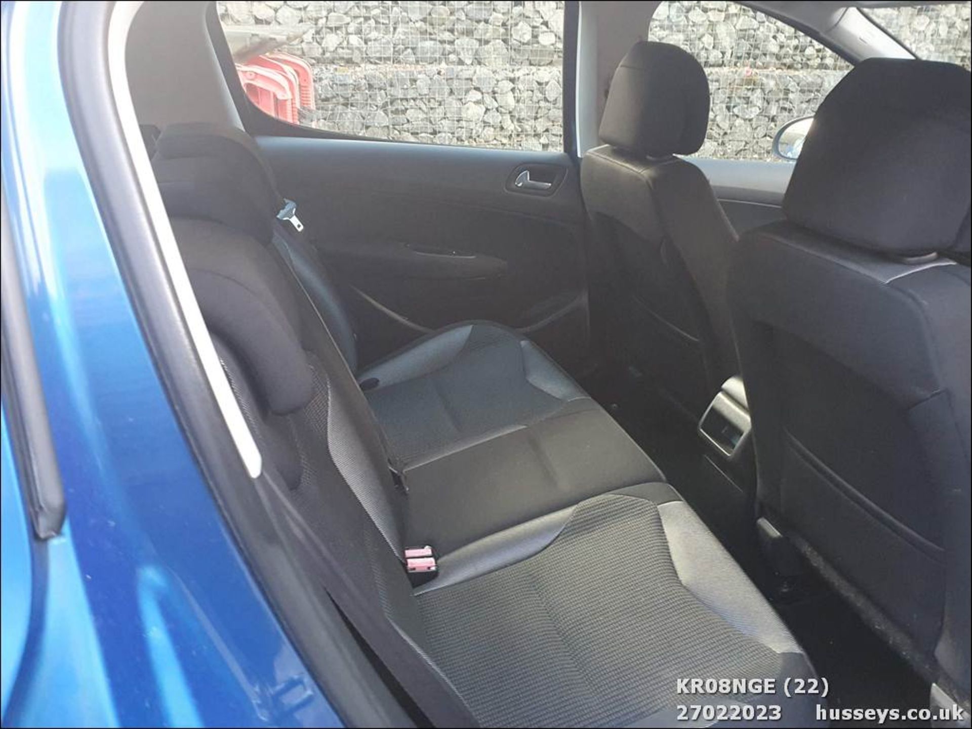 08/08 PEUGEOT 308 SPORT 120 - 1598cc 5dr Hatchback (Blue, 83k) - Image 22 of 45