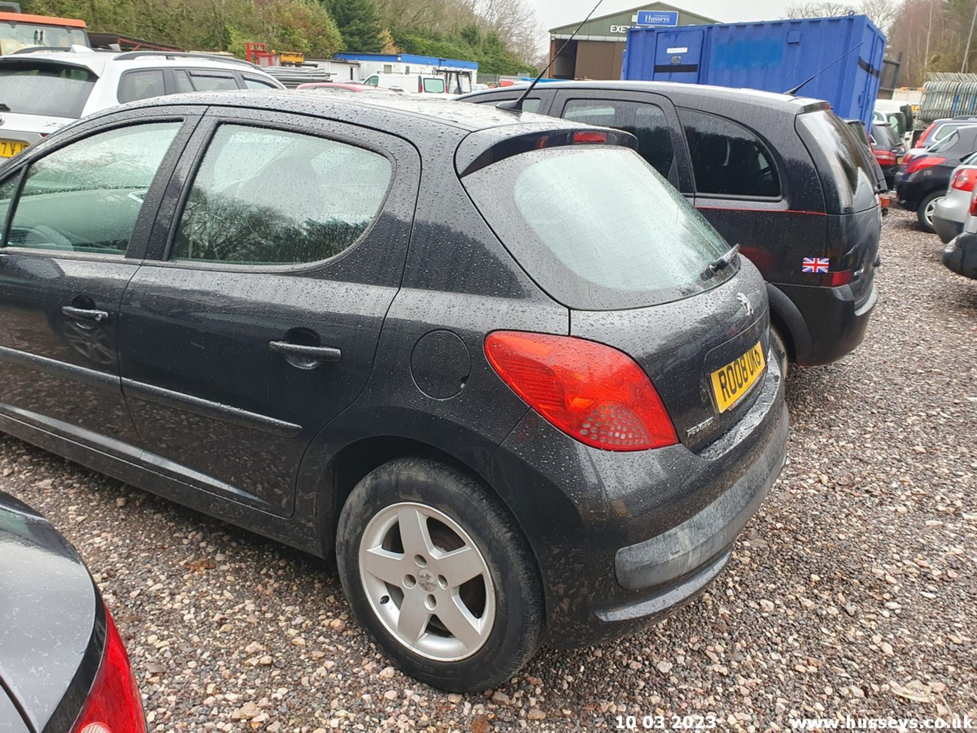 08/08 PEUGEOT 207 SPORT - 1397cc 5dr Hatchback (Black) - Image 16 of 21