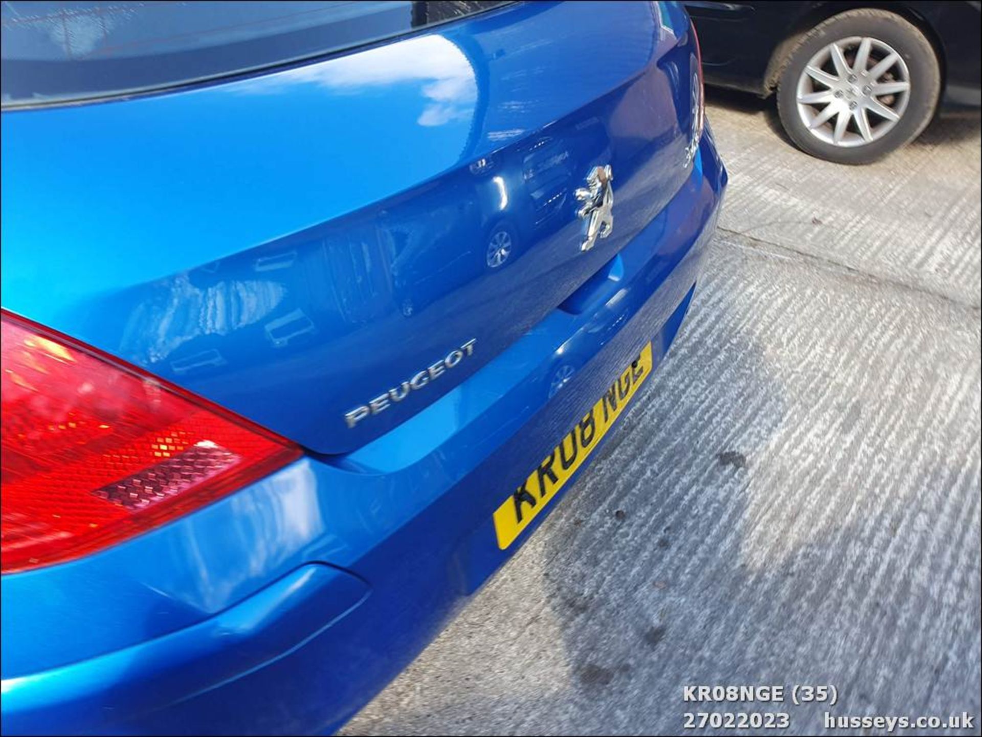 08/08 PEUGEOT 308 SPORT 120 - 1598cc 5dr Hatchback (Blue, 83k) - Image 35 of 45