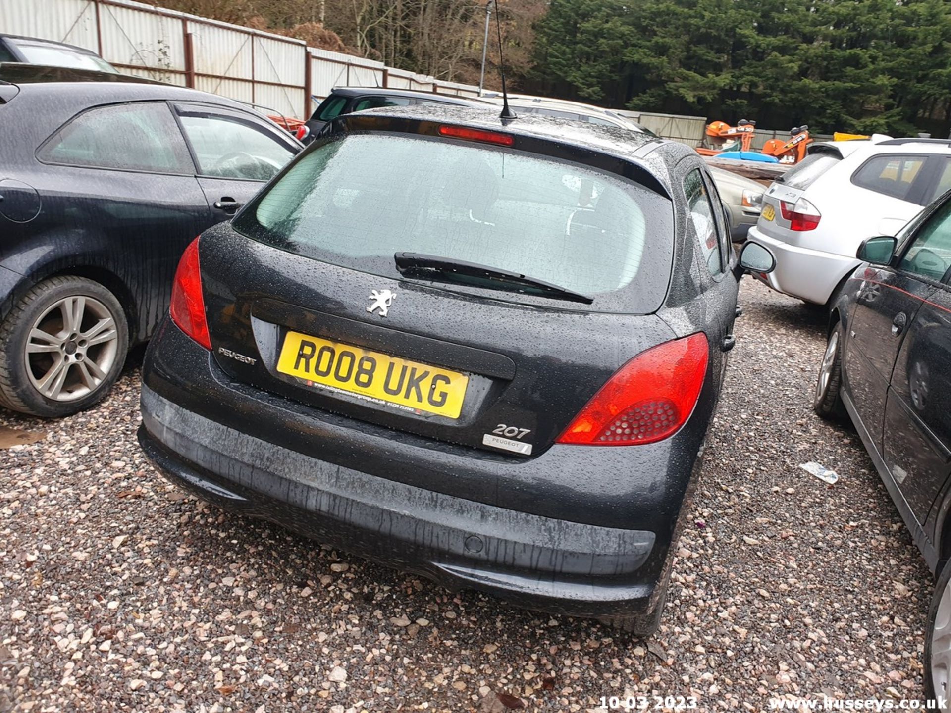 08/08 PEUGEOT 207 SPORT - 1397cc 5dr Hatchback (Black) - Image 14 of 21