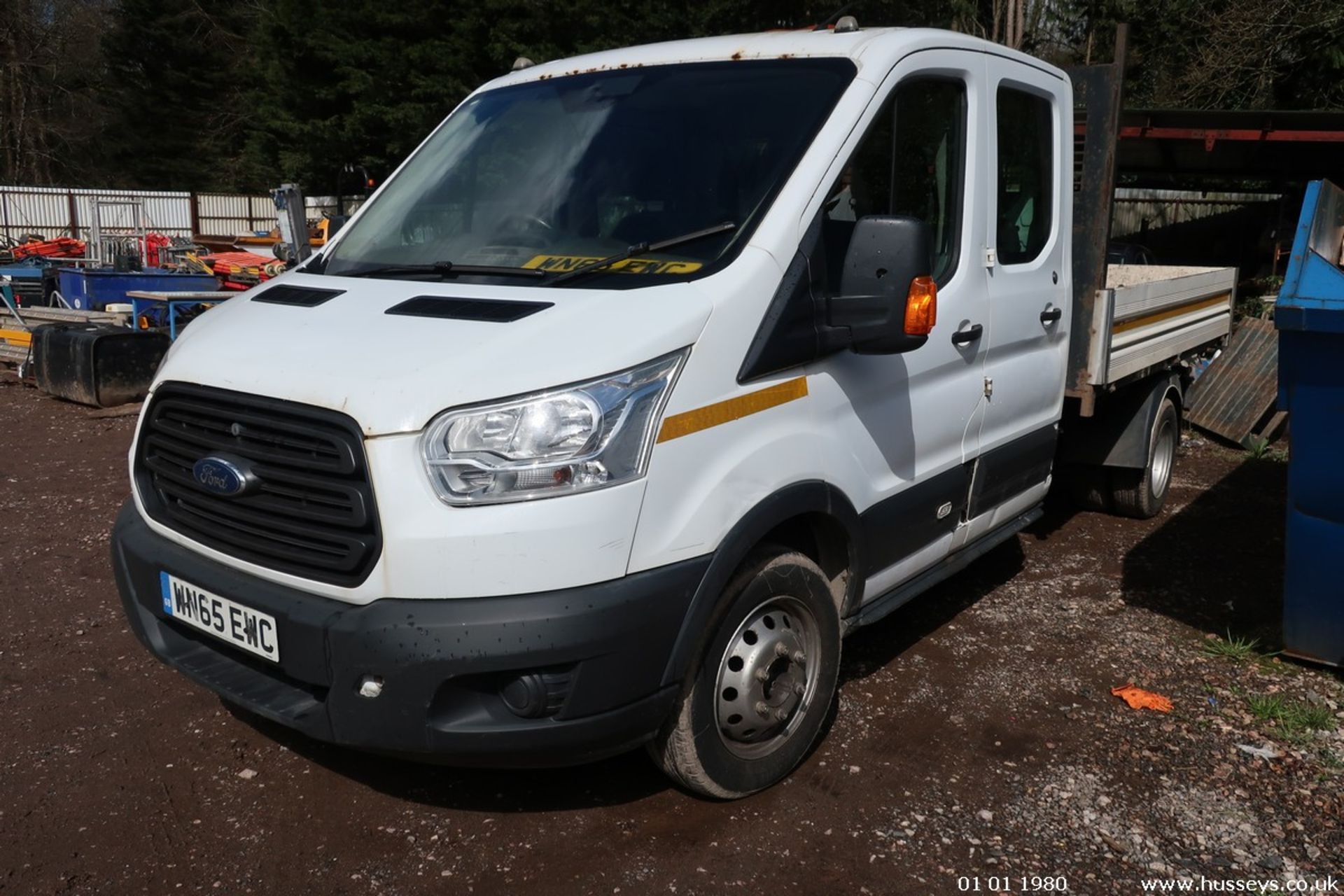 15/65 FORD TRANSIT 350 - 2198cc Tipper (White, 168k) - Image 4 of 34