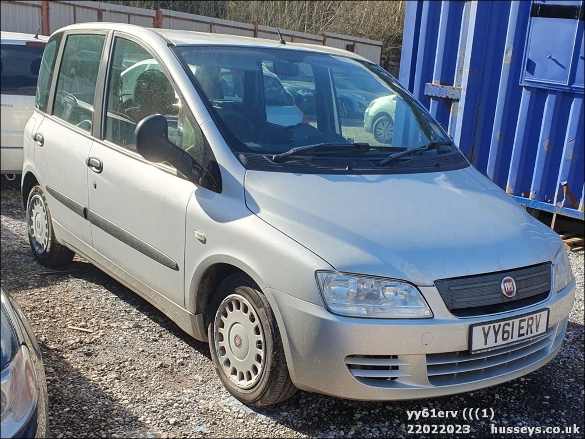 11/61 FIAT MULTIPLA DYNAMIC JTD - 1910cc 5dr MPV (Silver, 57k)