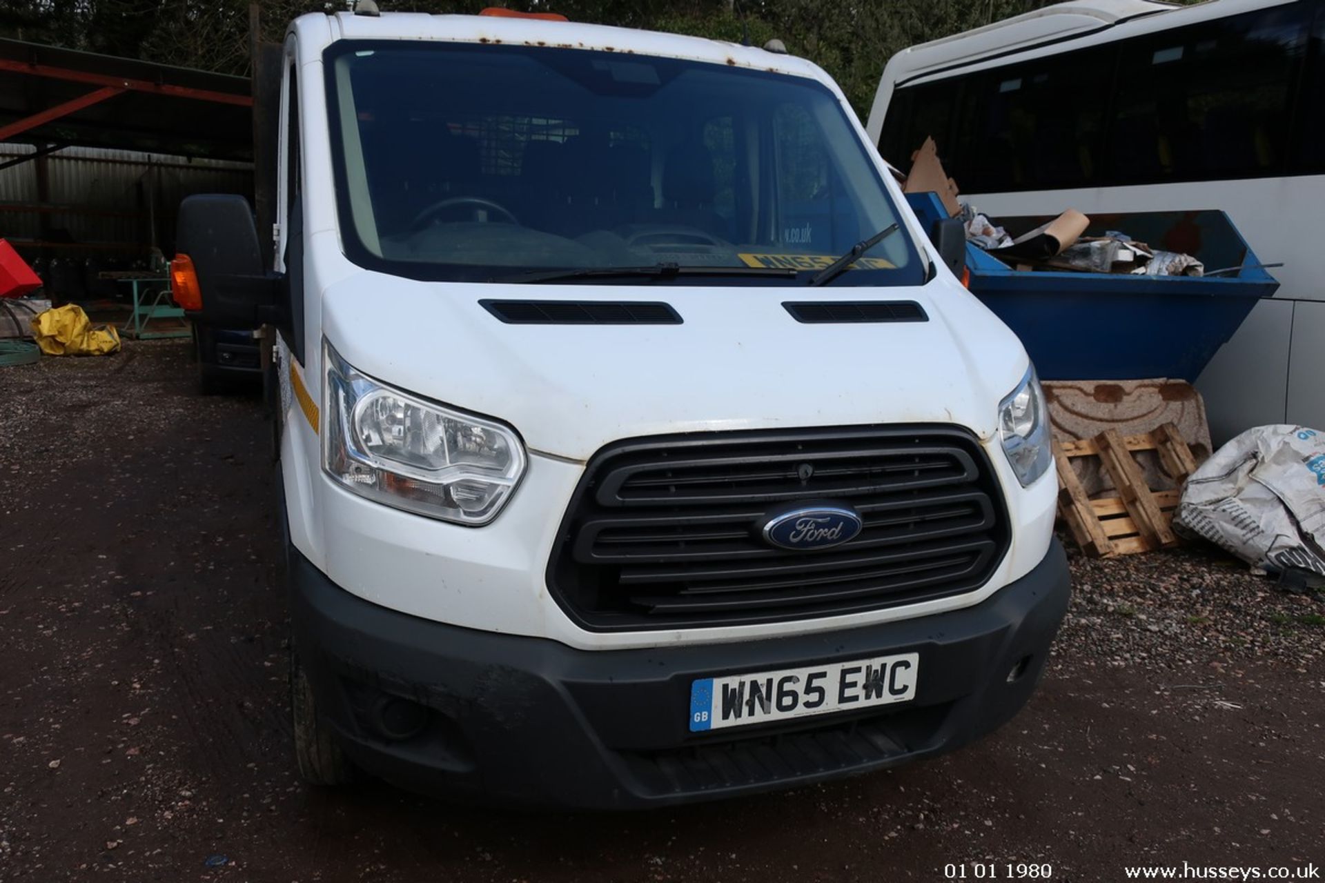 15/65 FORD TRANSIT 350 - 2198cc Tipper (White, 168k) - Image 20 of 34