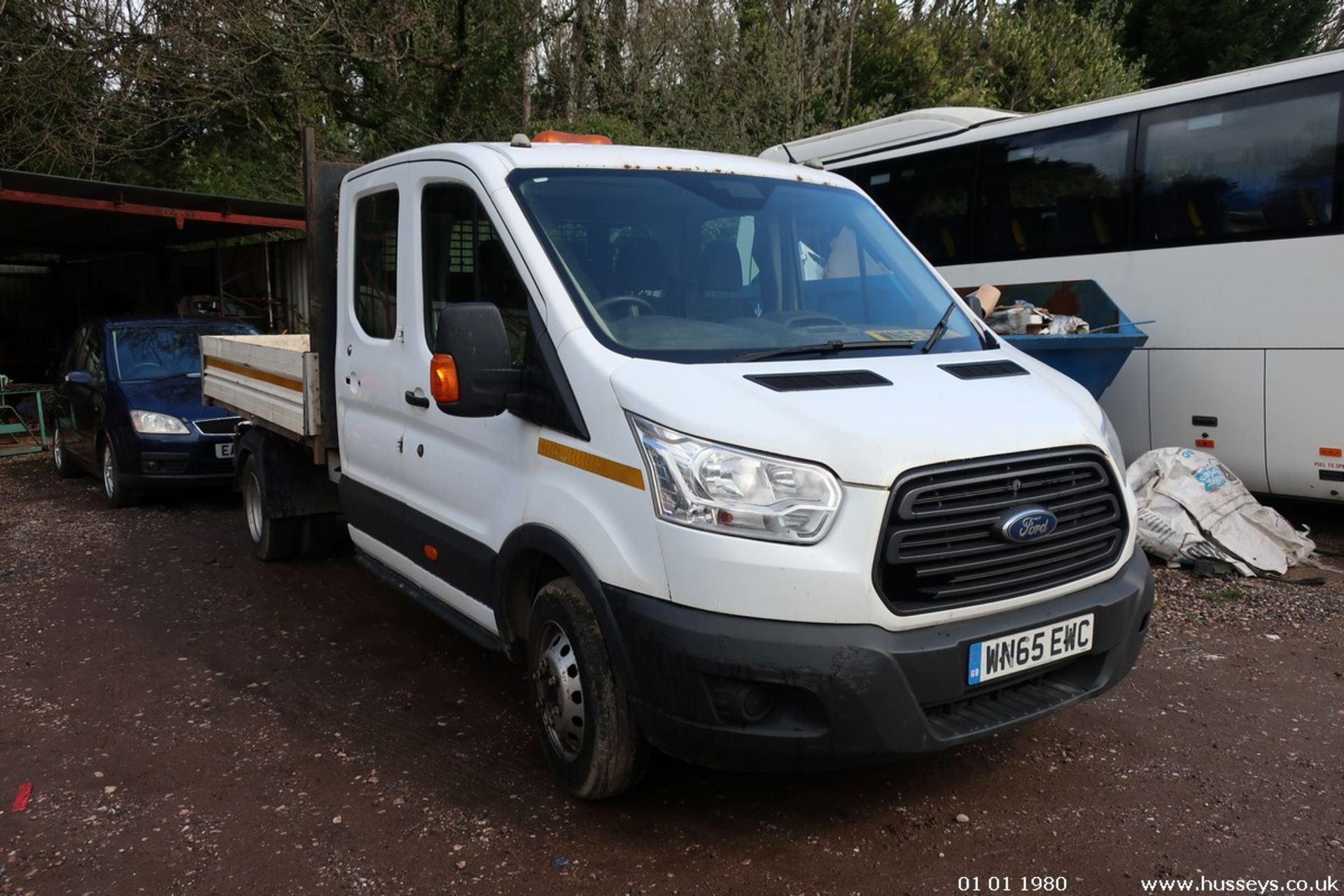 15/65 FORD TRANSIT 350 - 2198cc Tipper (White, 168k) - Image 19 of 34