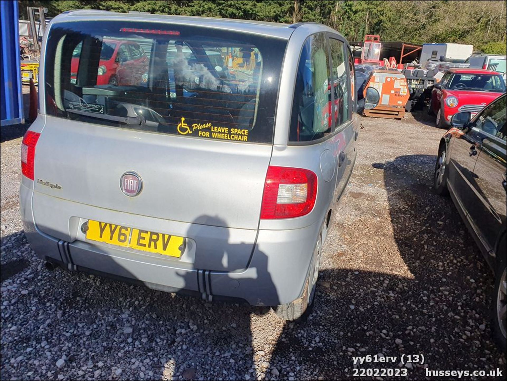 11/61 FIAT MULTIPLA DYNAMIC JTD - 1910cc 5dr MPV (Silver, 57k) - Image 13 of 27