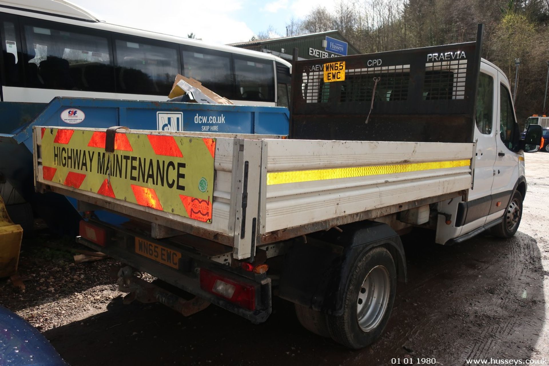 15/65 FORD TRANSIT 350 - 2198cc Tipper (White, 168k) - Image 12 of 34