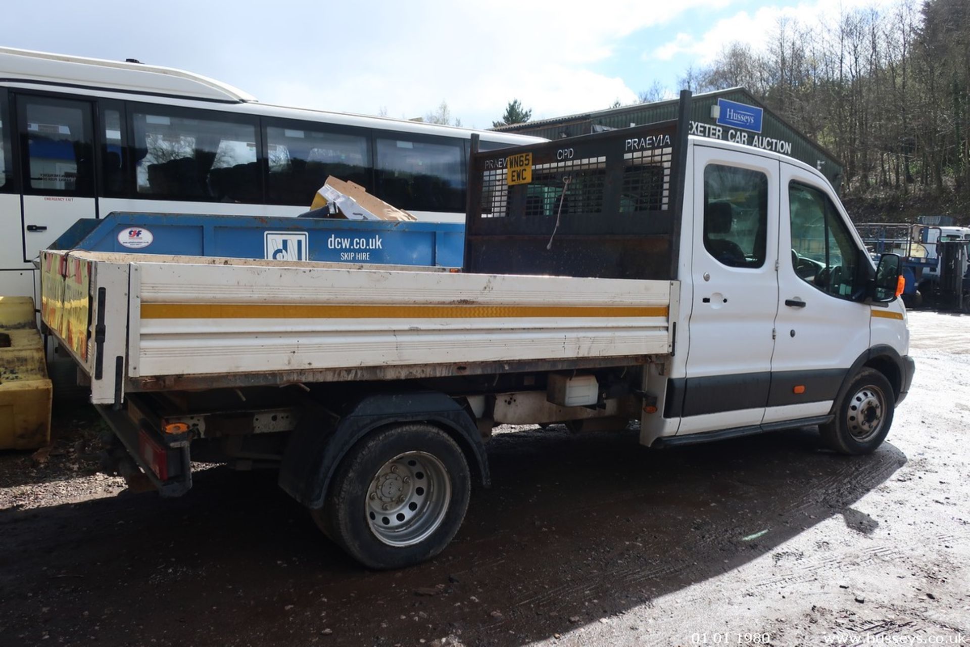 15/65 FORD TRANSIT 350 - 2198cc Tipper (White, 168k) - Image 15 of 34