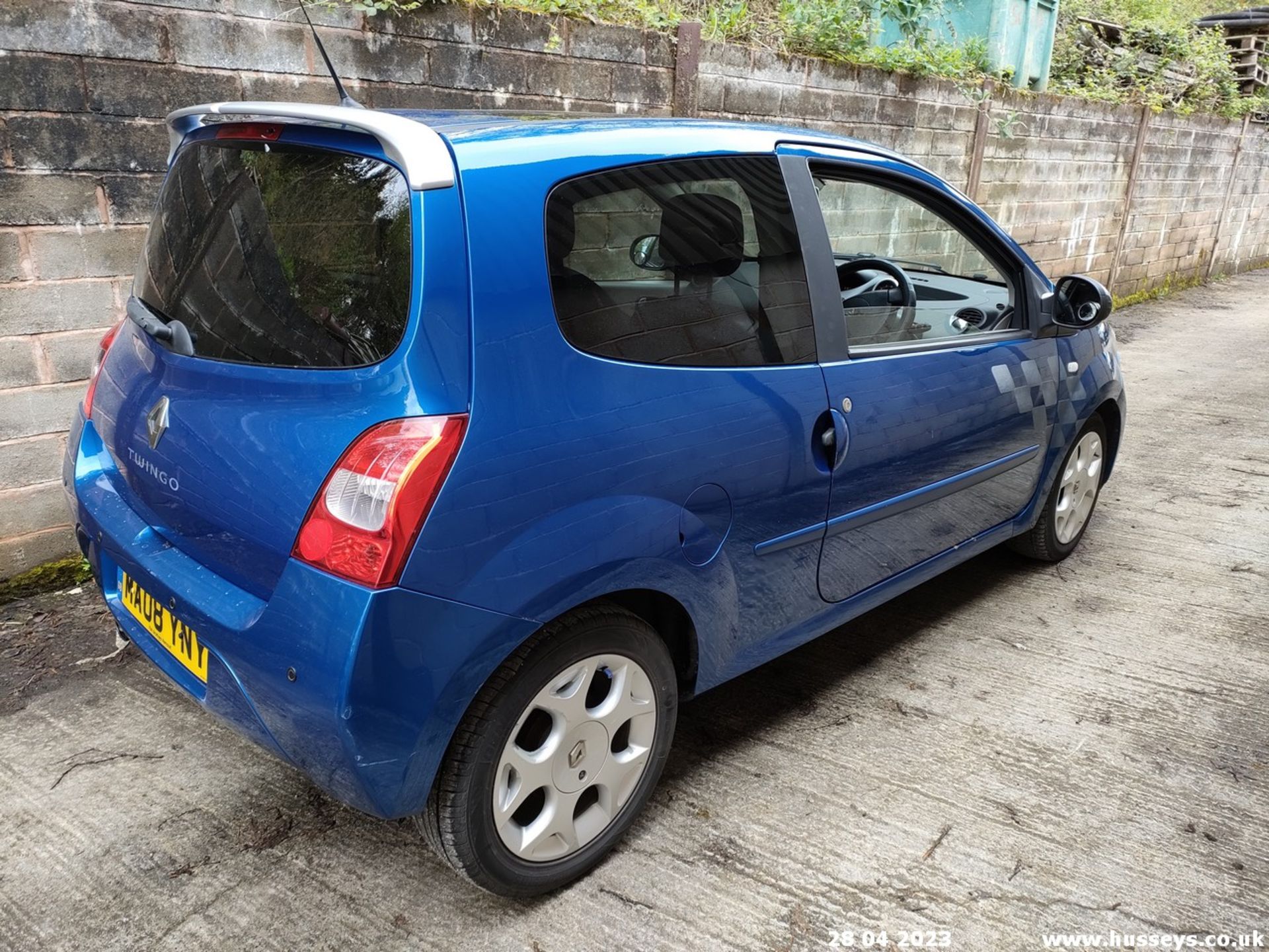 08/08 RENAULT TWINGO GT TCE 100 - 1149cc 3dr Hatchback (Blue, 79k) - Image 18 of 30