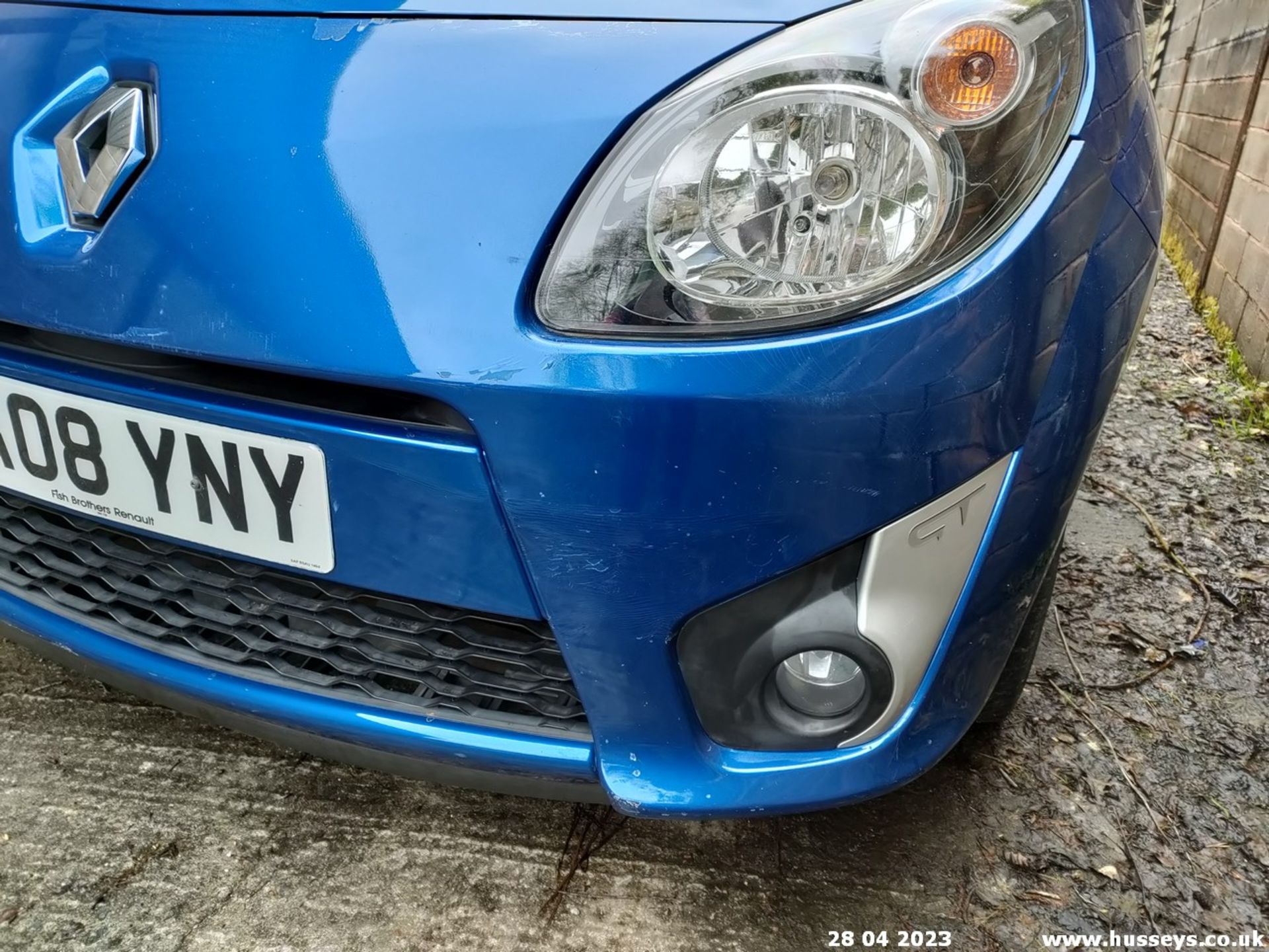 08/08 RENAULT TWINGO GT TCE 100 - 1149cc 3dr Hatchback (Blue, 79k) - Image 8 of 30