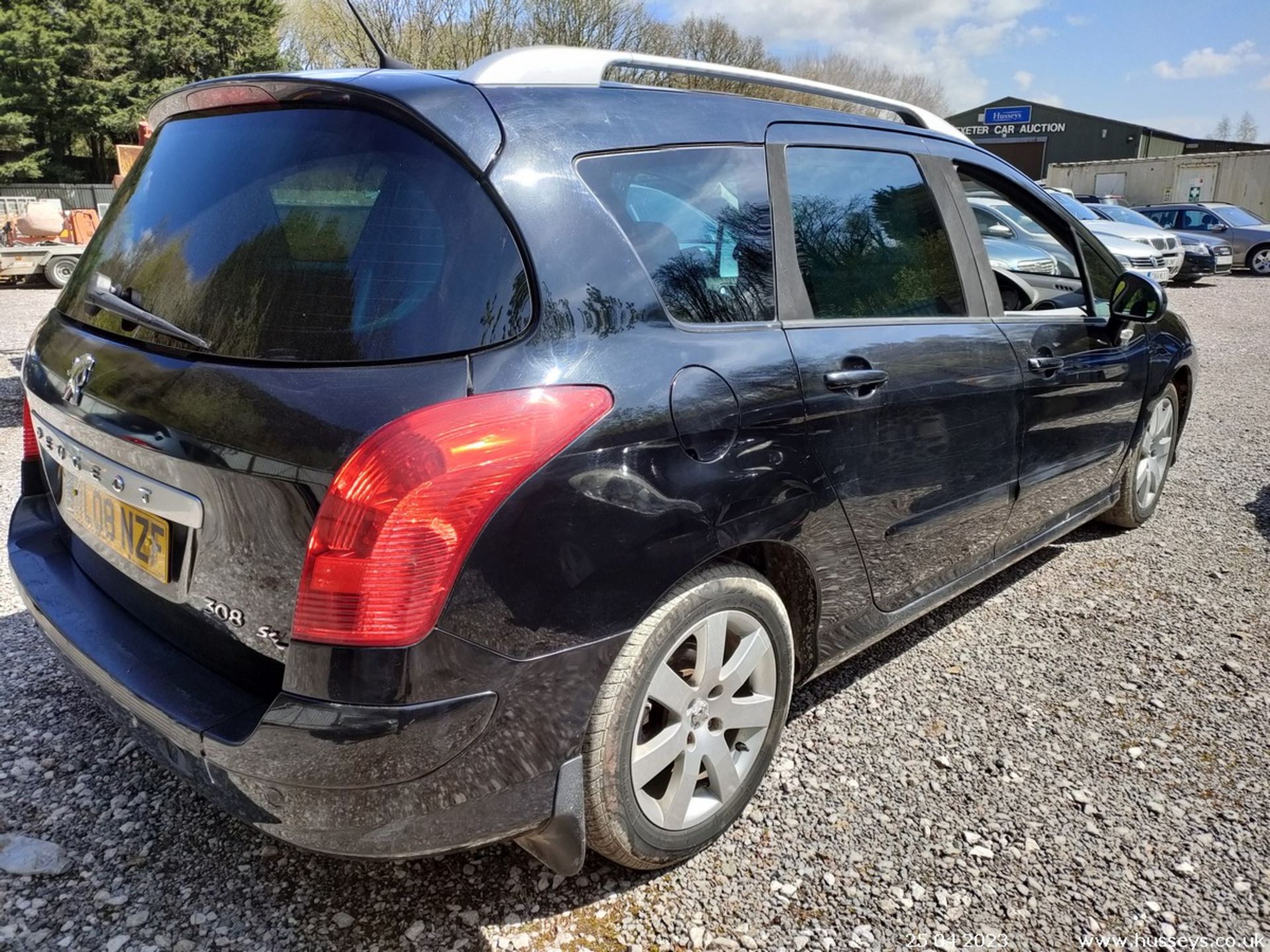 08/08 PEUGEOT 308 SW SE HDI - 1560cc 5dr Estate (Black, 84k) - Image 20 of 34