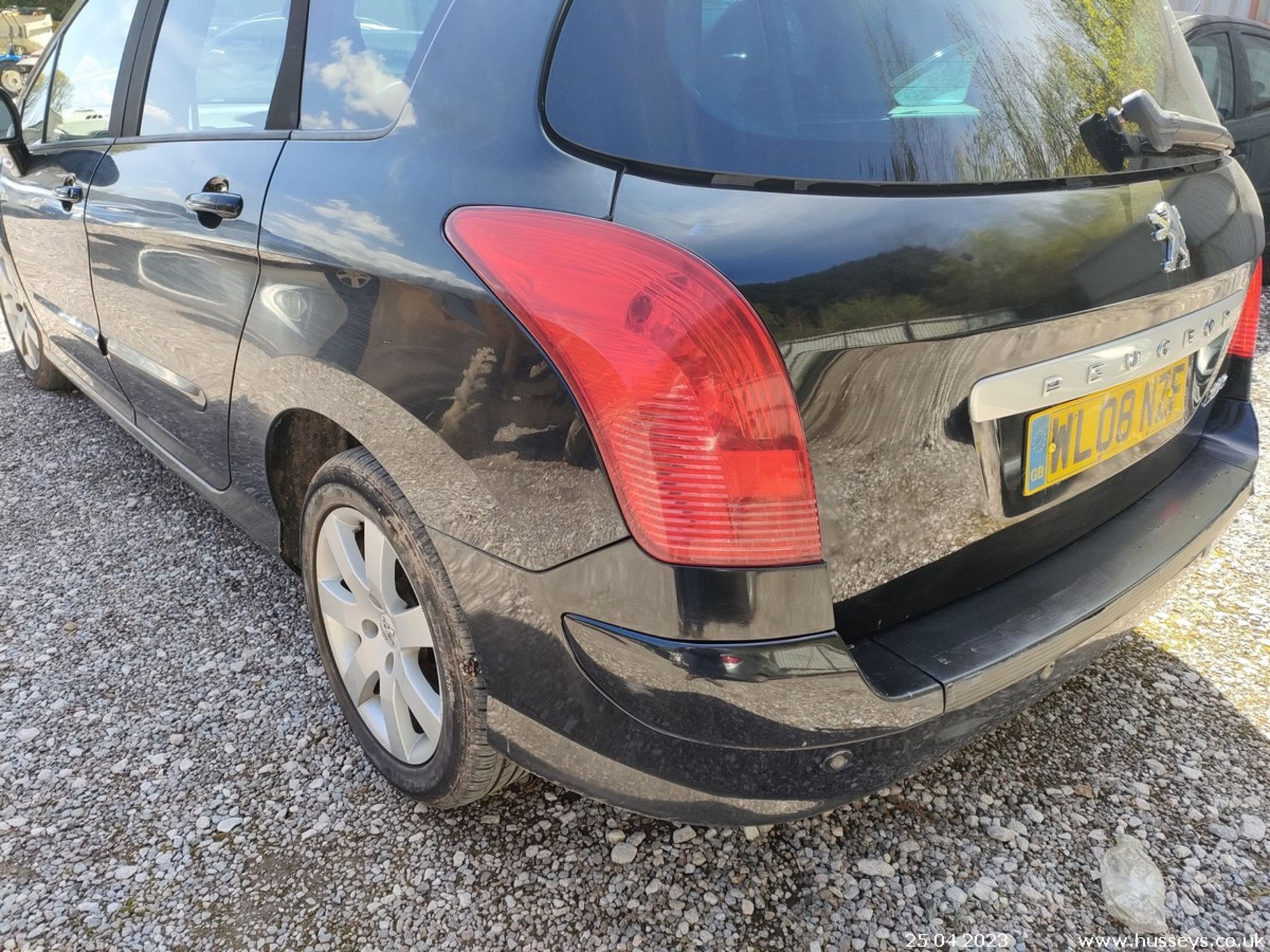 08/08 PEUGEOT 308 SW SE HDI - 1560cc 5dr Estate (Black, 84k) - Image 15 of 34