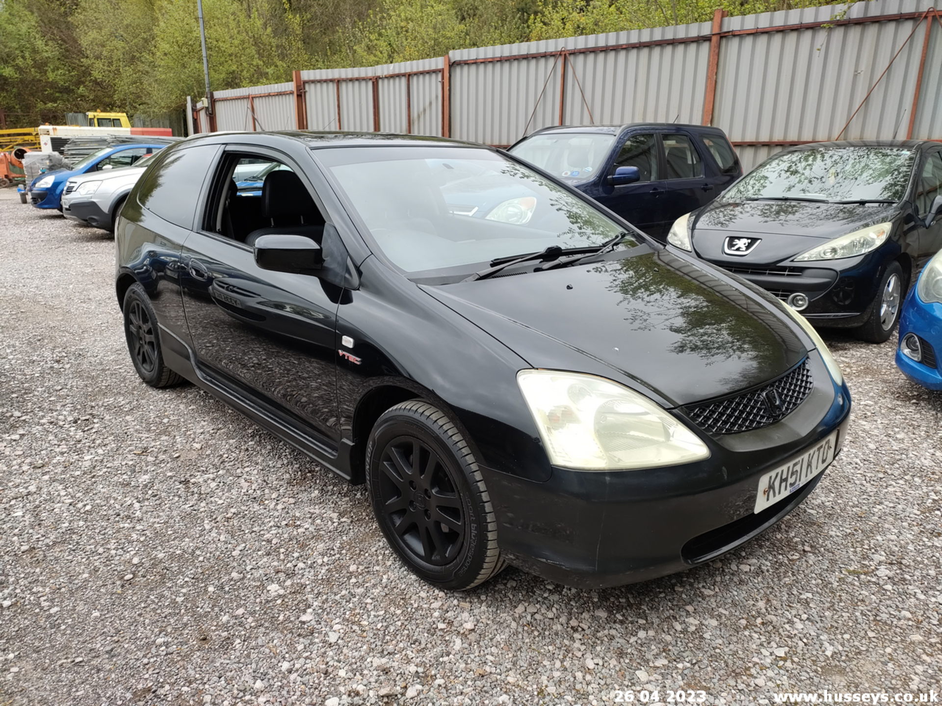 02/51 HONDA CIVIC VTEC SE SPORT - 1590cc 3dr Hatchback (Black)