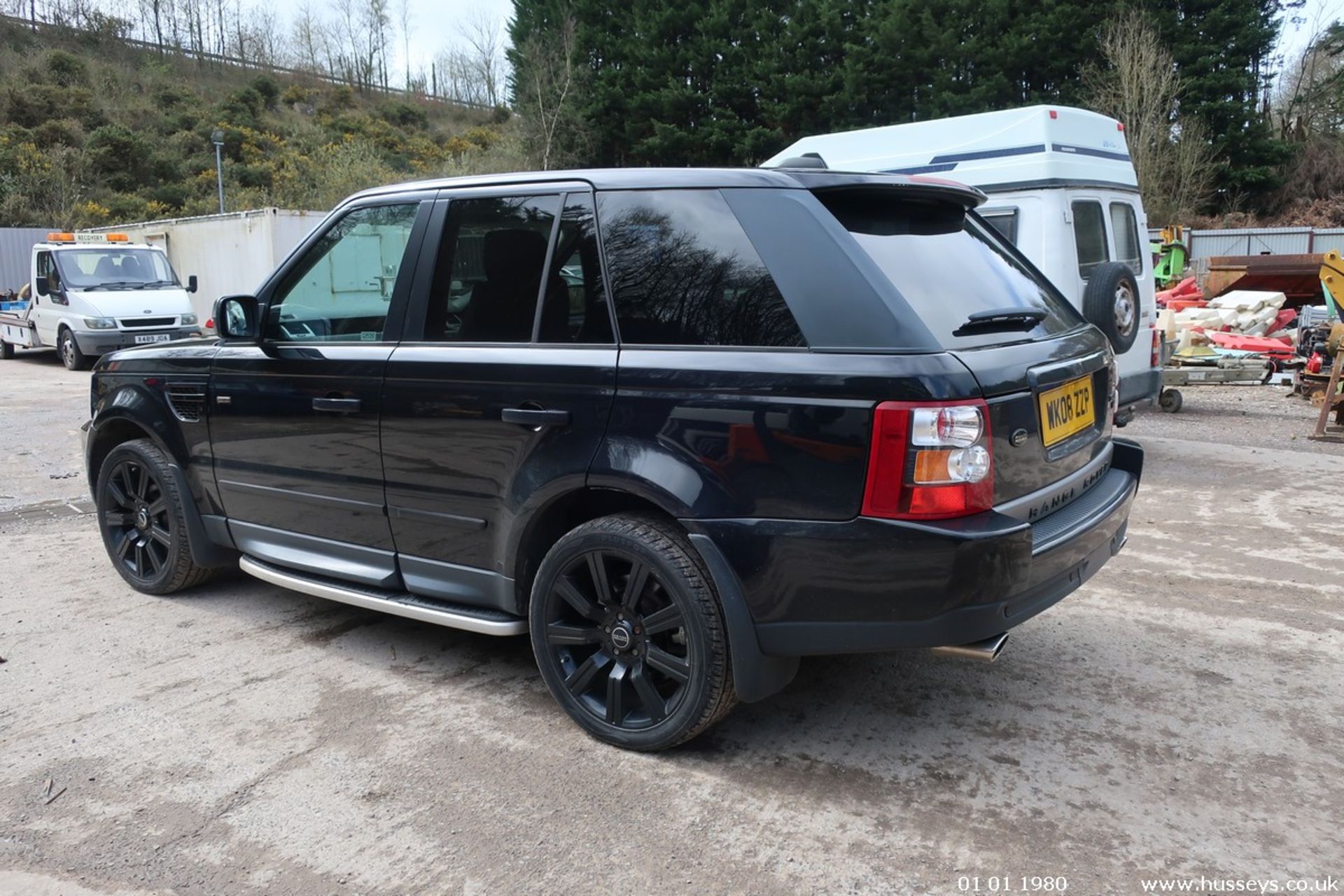 08/08 LAND ROVER RANGE ROVER SP HSE TDV6 A - 2720cc 5dr Estate (Black, 111k) - Image 10 of 29