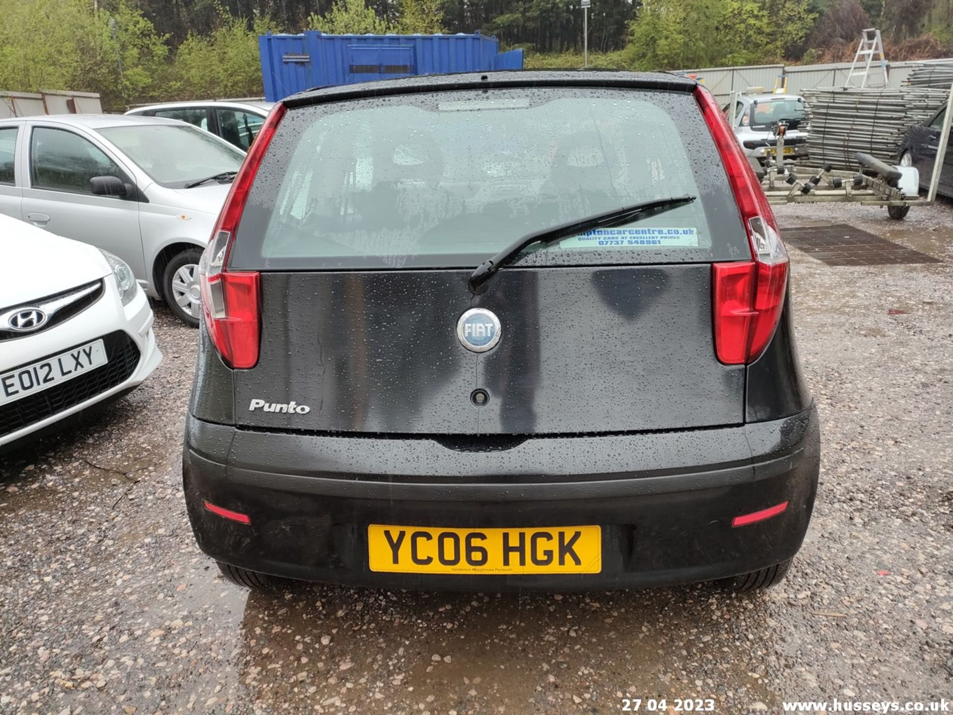 06/06 FIAT PUNTO ACTIVE 8V - 1242cc 3dr Hatchback (Black, 141k) - Image 15 of 31