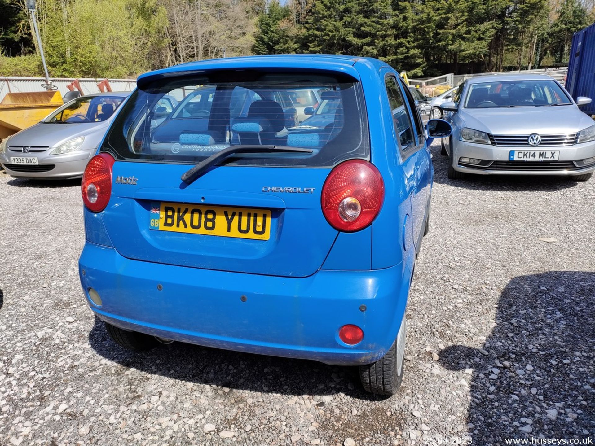 08/08 CHEVROLET MATIZ SE - 995cc 5dr Hatchback (Blue) - Image 18 of 34