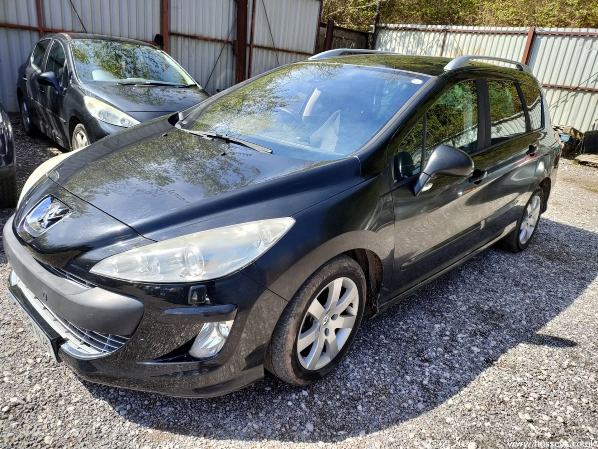 08/08 PEUGEOT 308 SW SE HDI - 1560cc 5dr Estate (Black, 84k) - Image 10 of 34