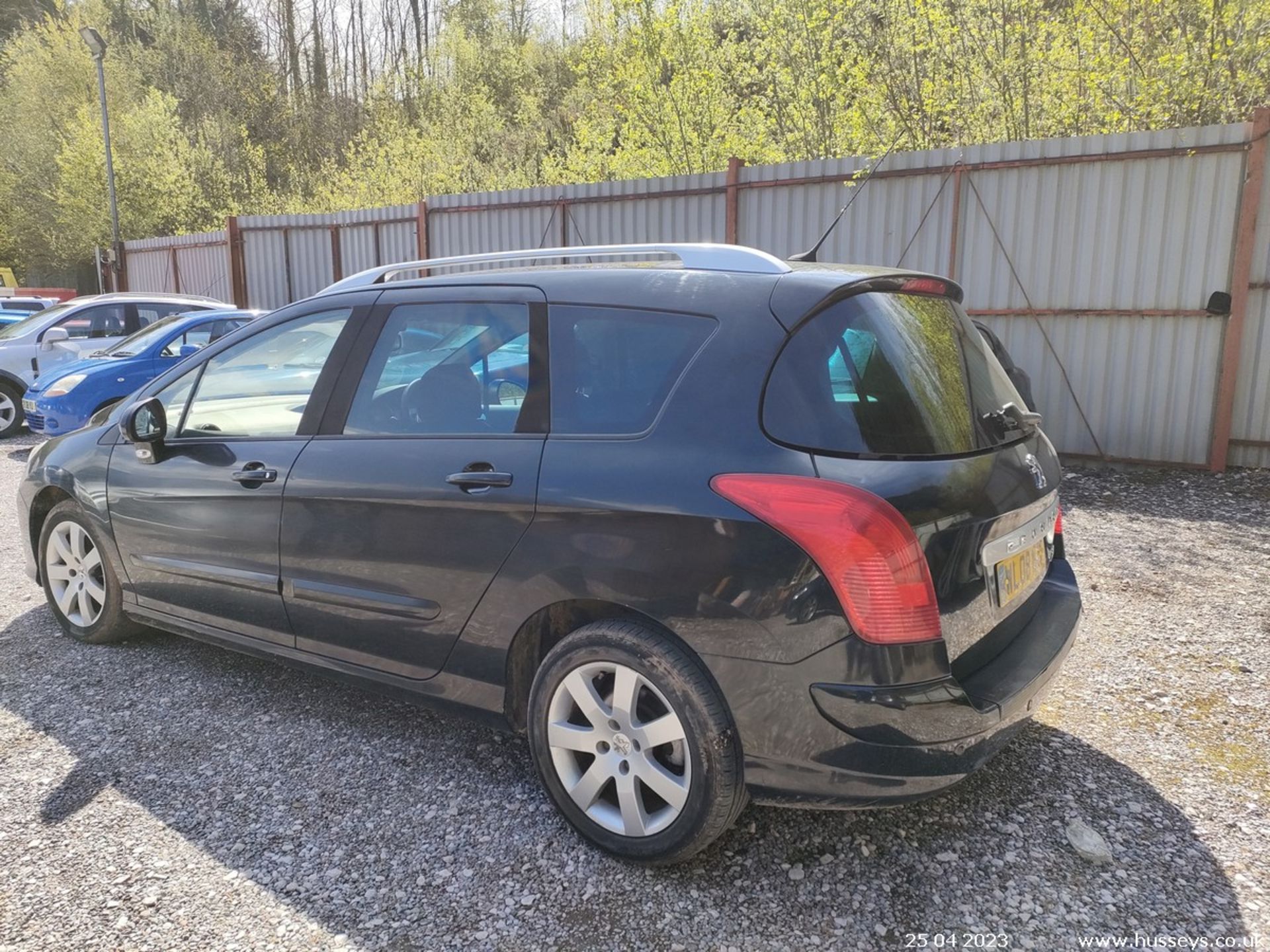 08/08 PEUGEOT 308 SW SE HDI - 1560cc 5dr Estate (Black, 84k) - Image 12 of 34