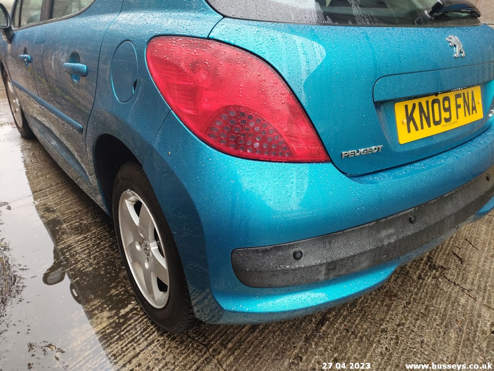 09/09 PEUGEOT 207 SPORT - 1397cc 5dr Hatchback (Blue, 59k) - Image 13 of 31