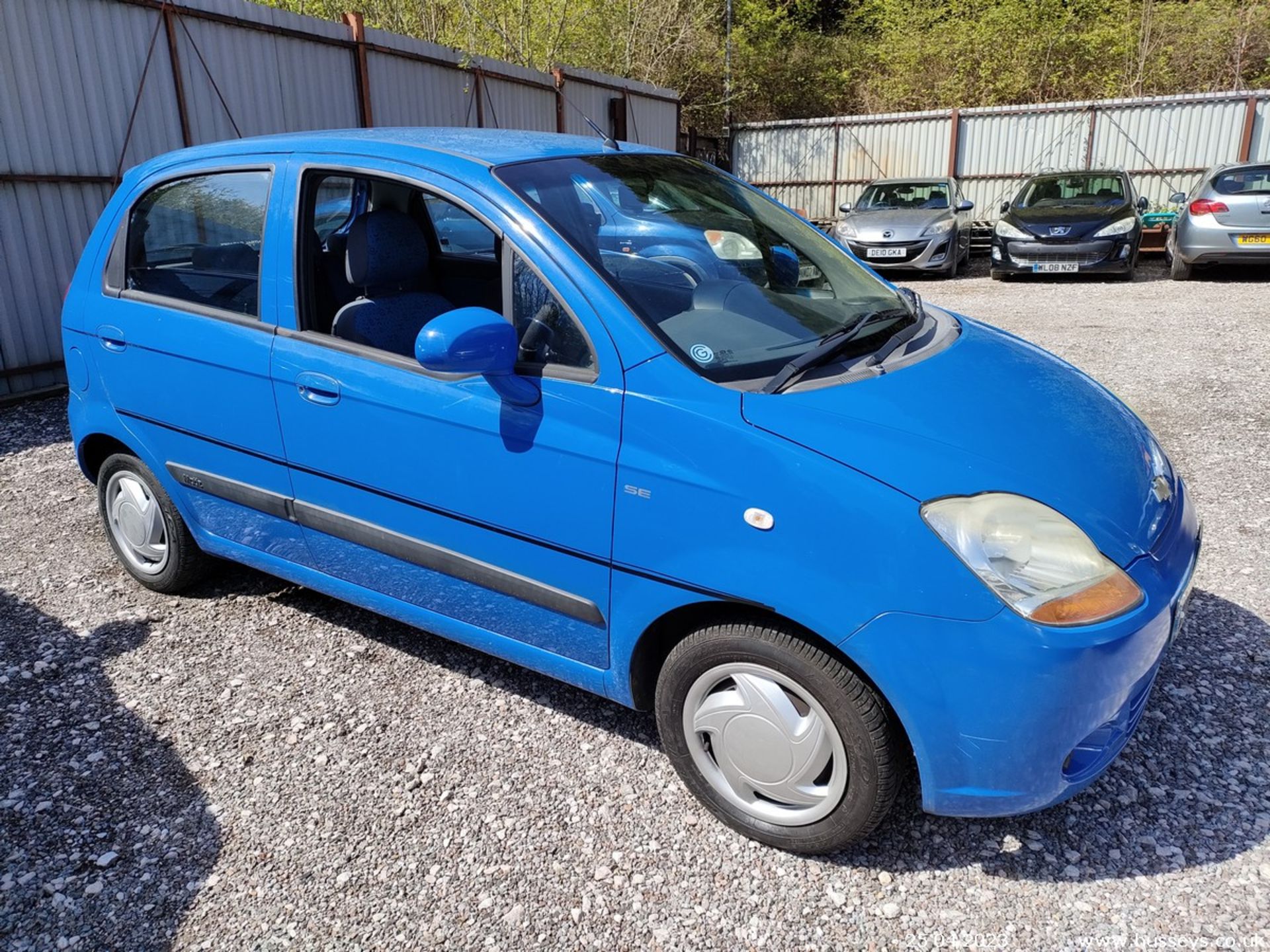 08/08 CHEVROLET MATIZ SE - 995cc 5dr Hatchback (Blue) - Image 2 of 34